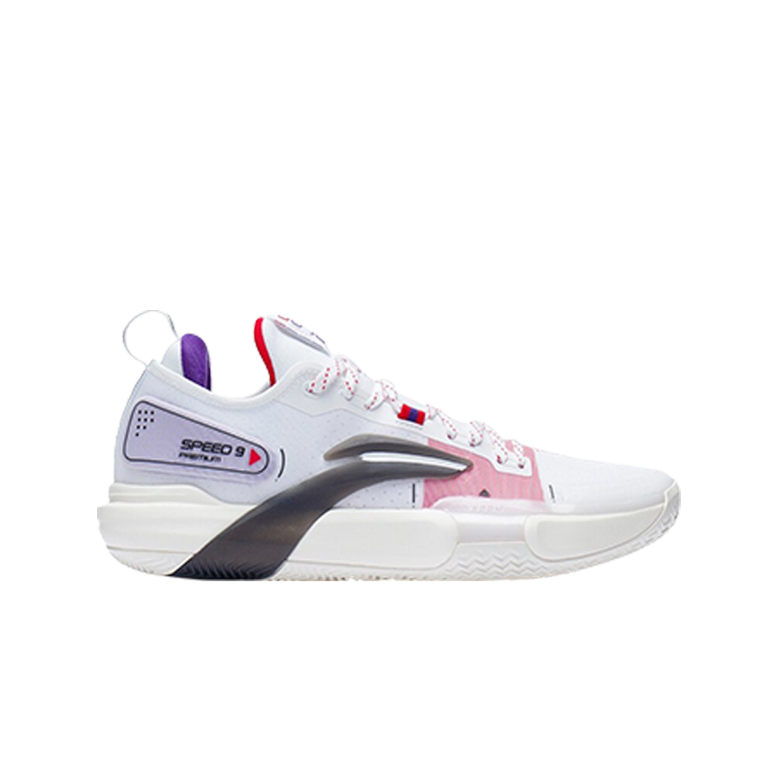 ABAS071-2 LiNing Speed 9 Premium 11260km/h Standard White Purple