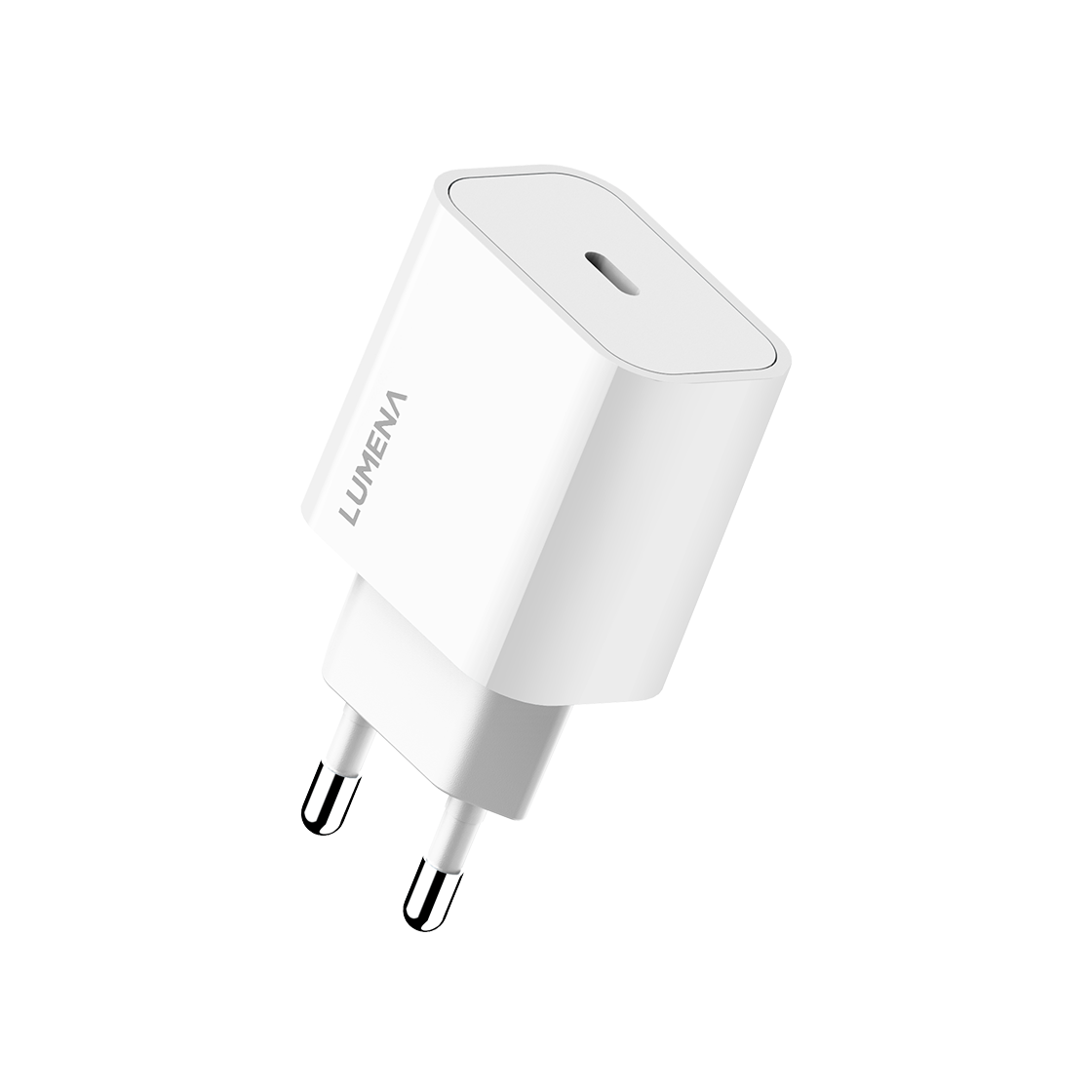 ADAPTER-30W-WH Lumena 30W Gan Multi Quick Charger GQ30 White