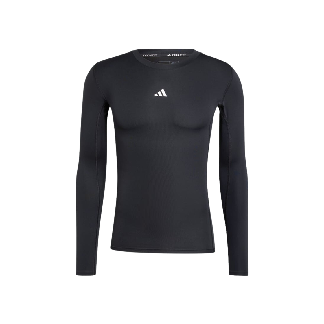 Adidas Tech Fit Compression Long Sleeve T-Shirt Black - KR Sizing 상세 이미지 1