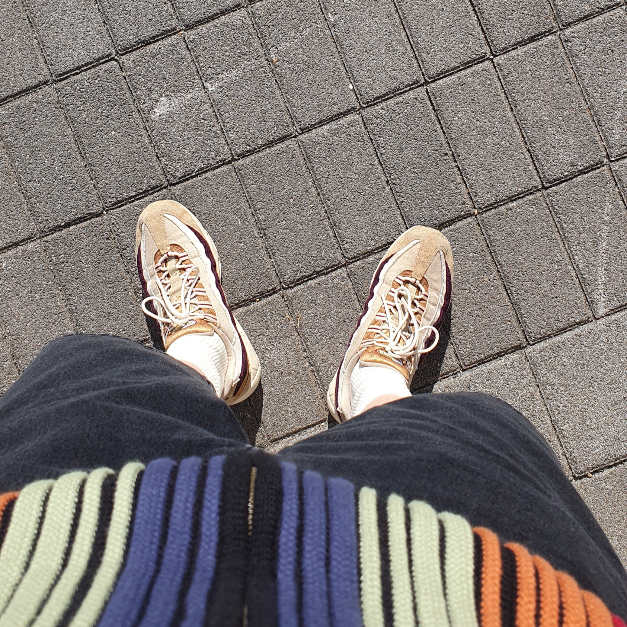 Nike Air Max 95 Desert, Supreme Baggy Denim Short Black - 24SS 착용 스타일