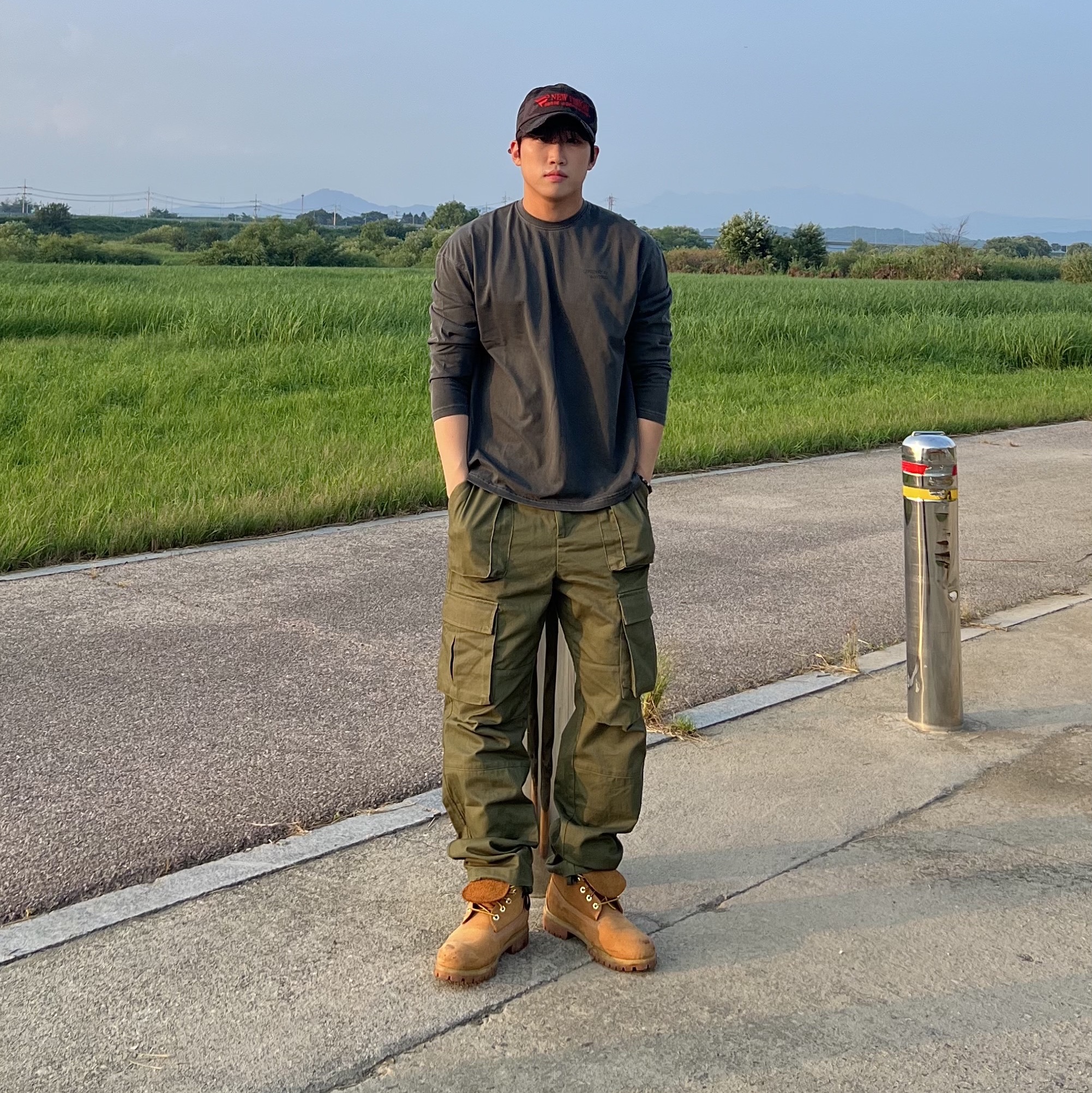 ETCE New Vision Camo Cap Night Jungle, Timberland Premium 6 inch Waterproof Boot Wheat Nubuck - Wide 착용 스타일 - 2