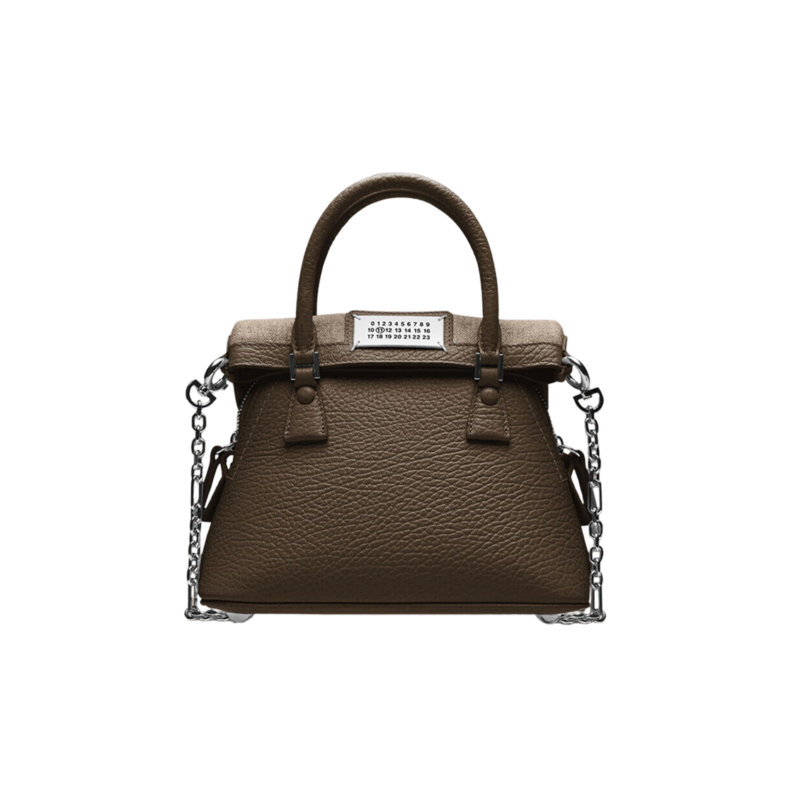 Maison Margiela 5AC Classique Micro Bag Brown 상세 이미지 1