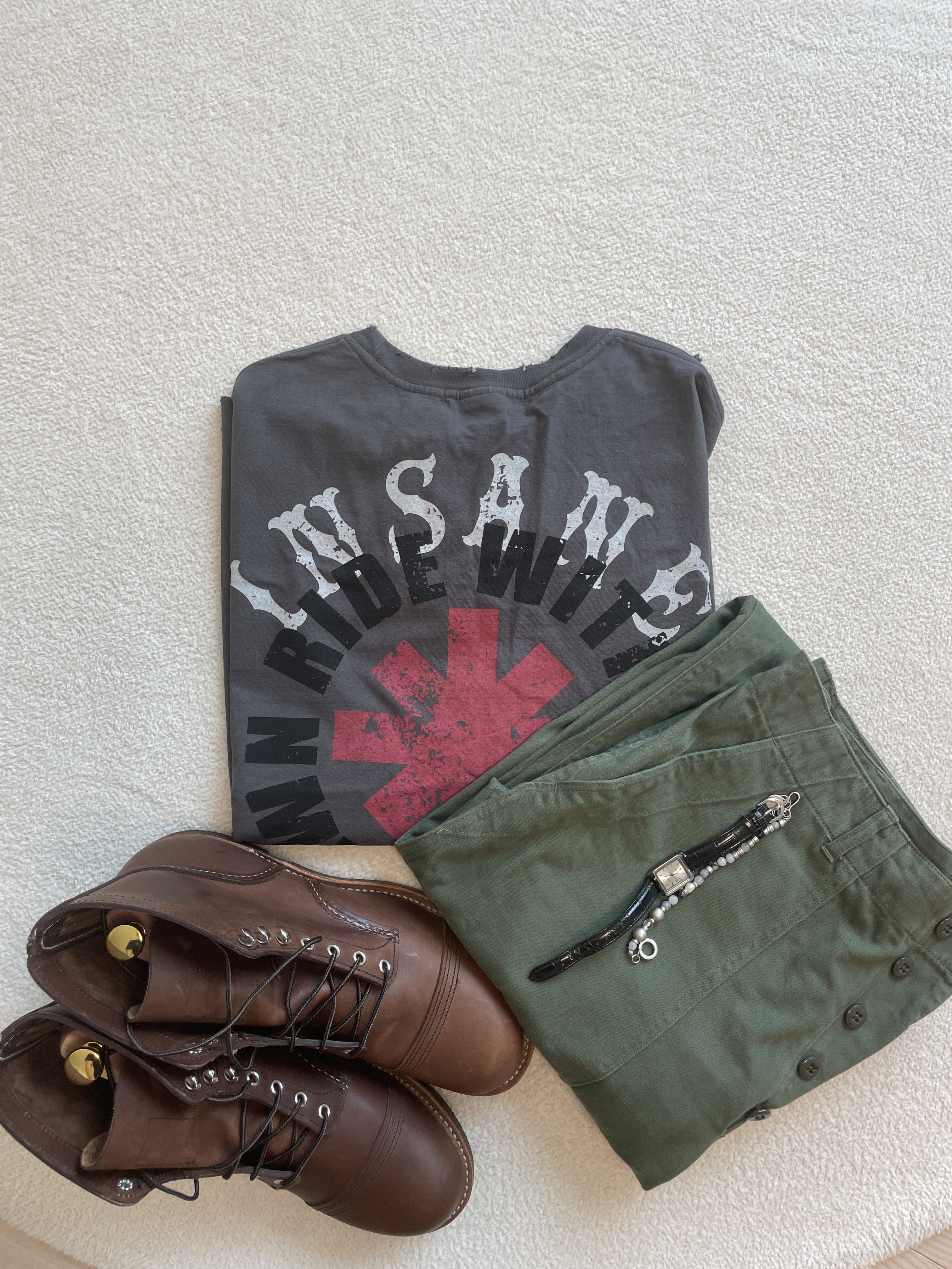 Red Wing Iron Ranger 8111 Amber Harness - D 착용 스타일 - 5