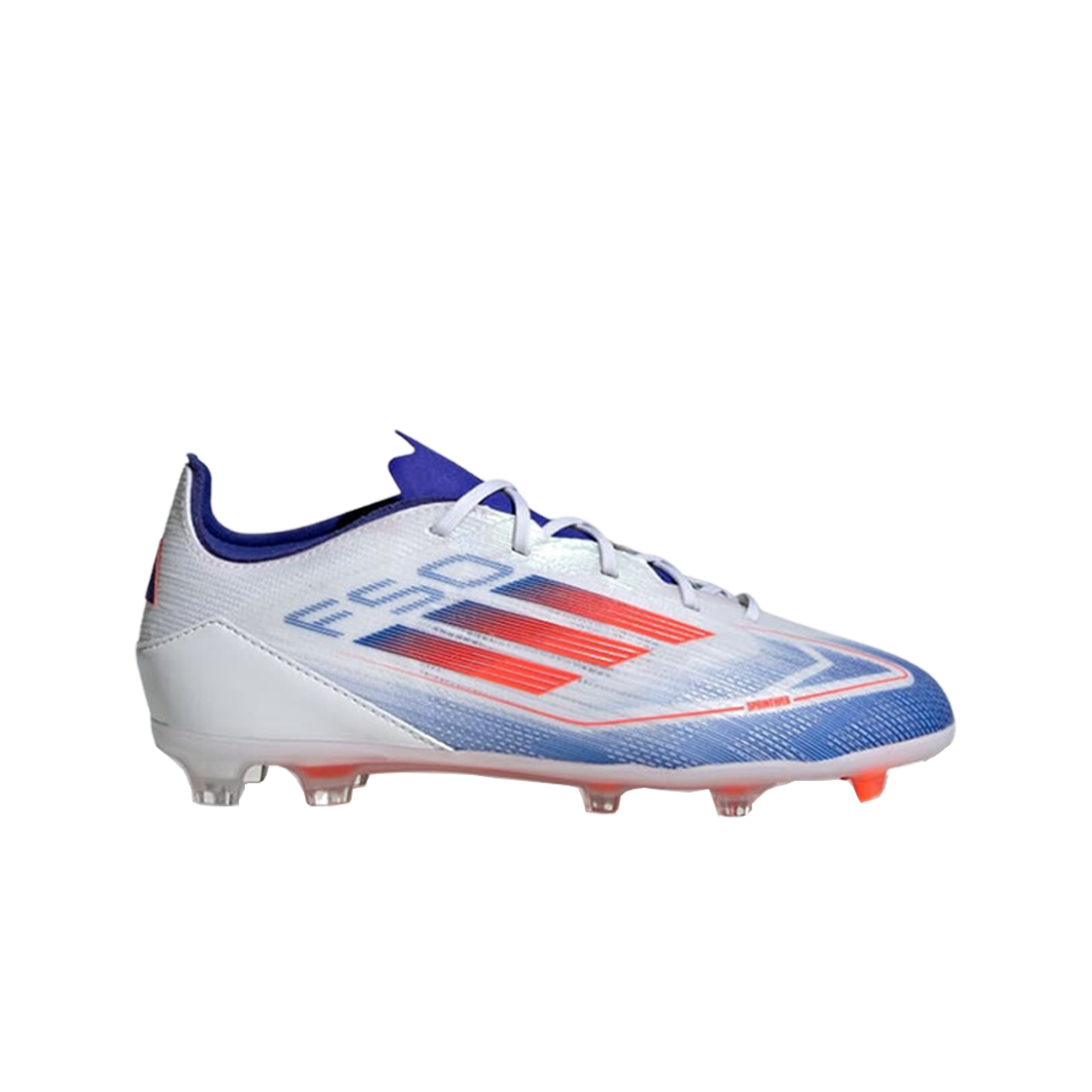 IF1361 Adidas F50 Pro Firm Ground Soccer Cleats Cloud White Solar Red