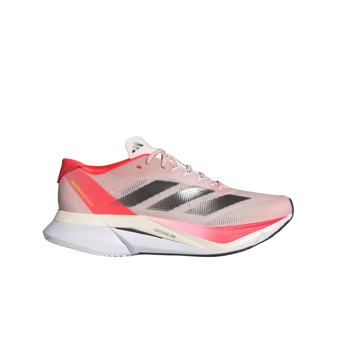 (W) 아디다스 아디제로 보스턴 12 샌디 핑크 오로라 멧((W) Adidas Adizero Boston 12 Sandy Pink Aurora Met) - 1