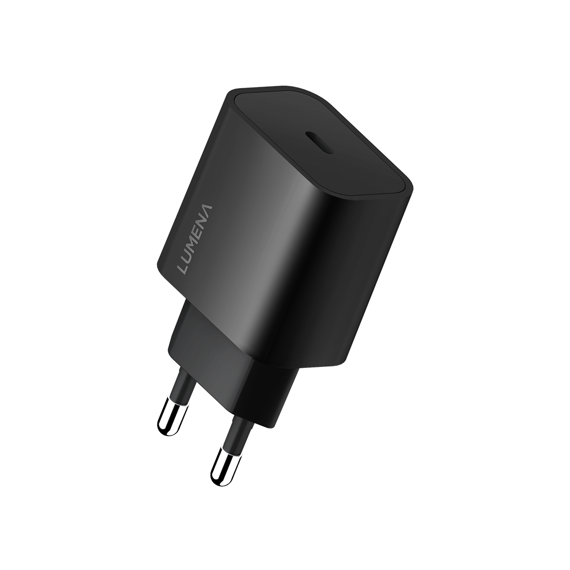 루메나 30W Gan 초고속 충전기 GQ30 블랙(Lumena 30W Gan Multi Quick Charger GQ30 Black)