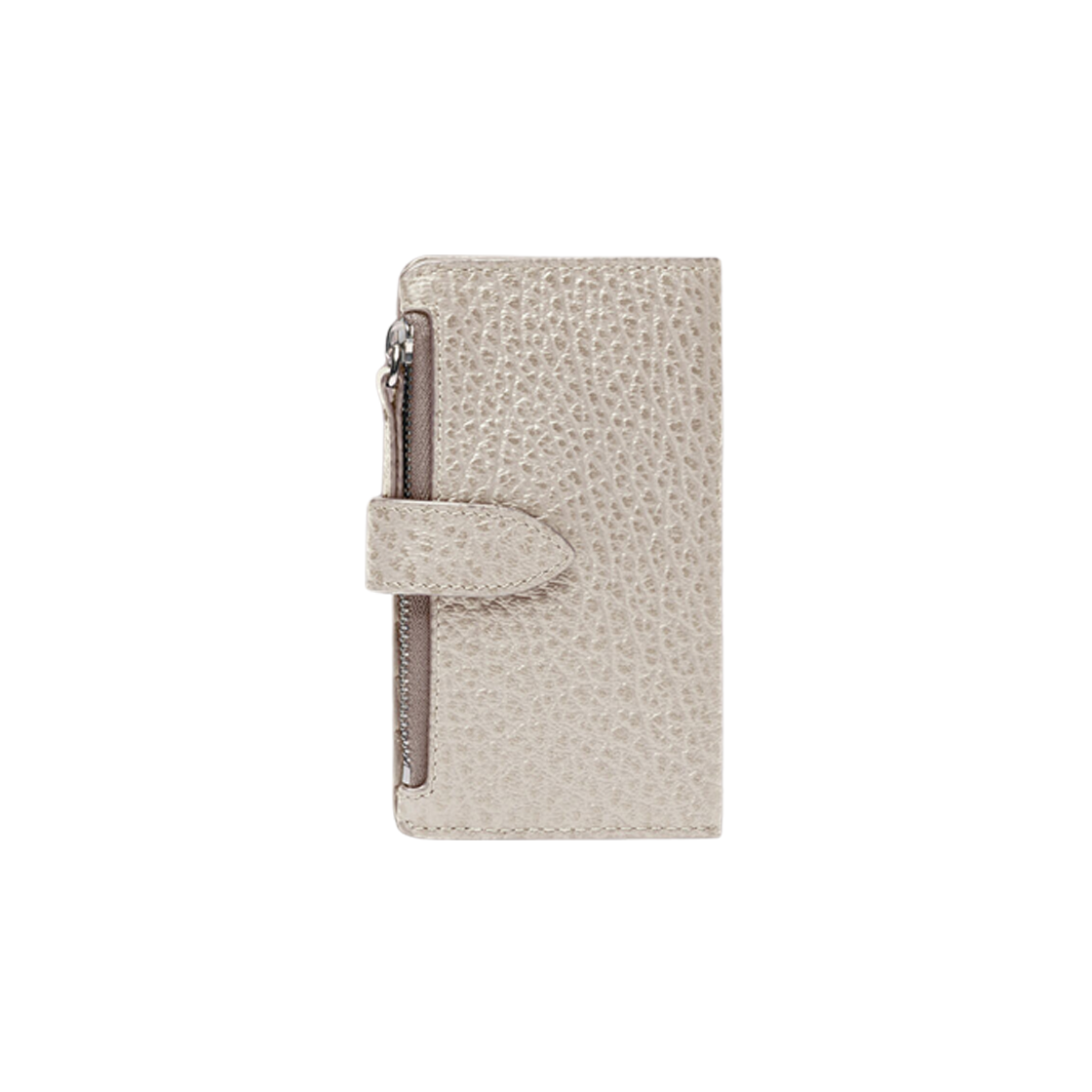 Maison Margiela Four Stitch Zip Wallet Light Grey 상세 이미지 3