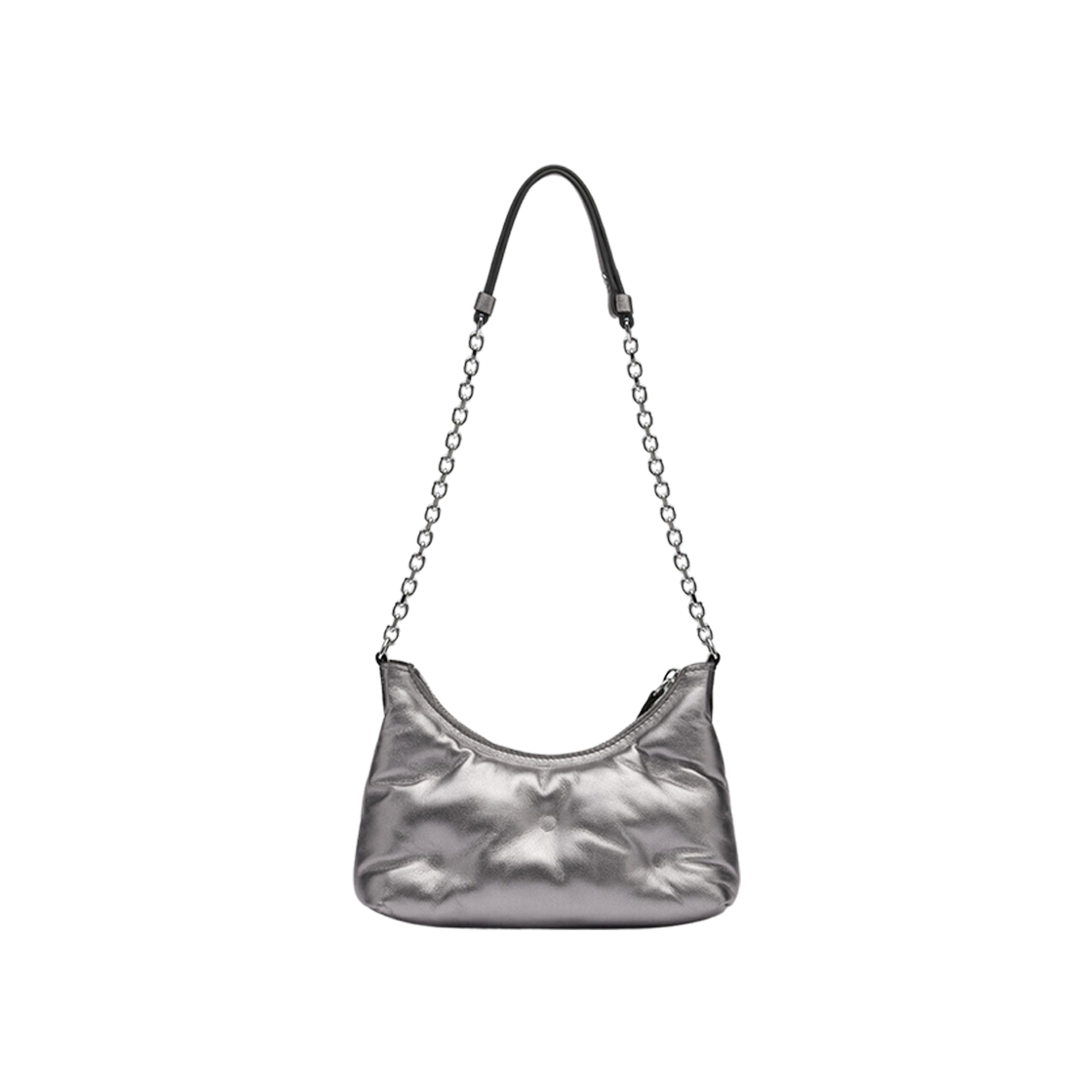 Maison Margiela Glam Slam Hobo Micro Bag Metallic Grey 상세 이미지 2