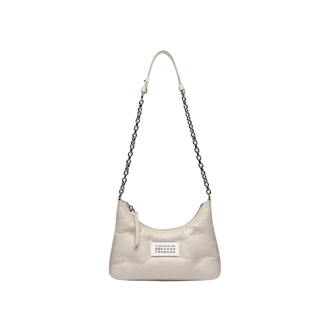 Maison Margiela Glam Slam Hobo Micro Bag Light Grey 상세 이미지 1