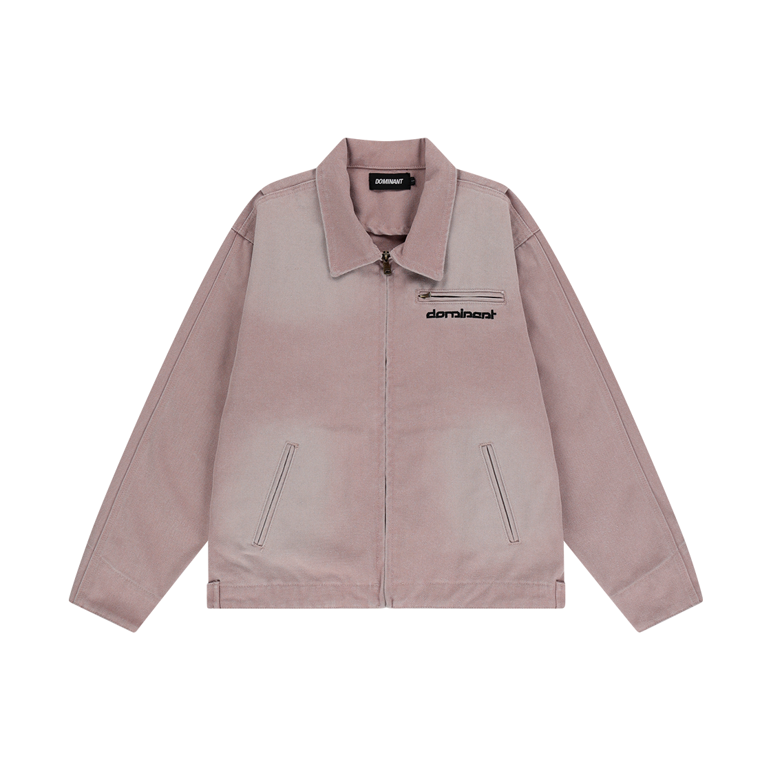 도미넌트 홈리스 워싱 워크 자켓 핑크(Dominant H.L Washing Work Jacket Pink) - 2