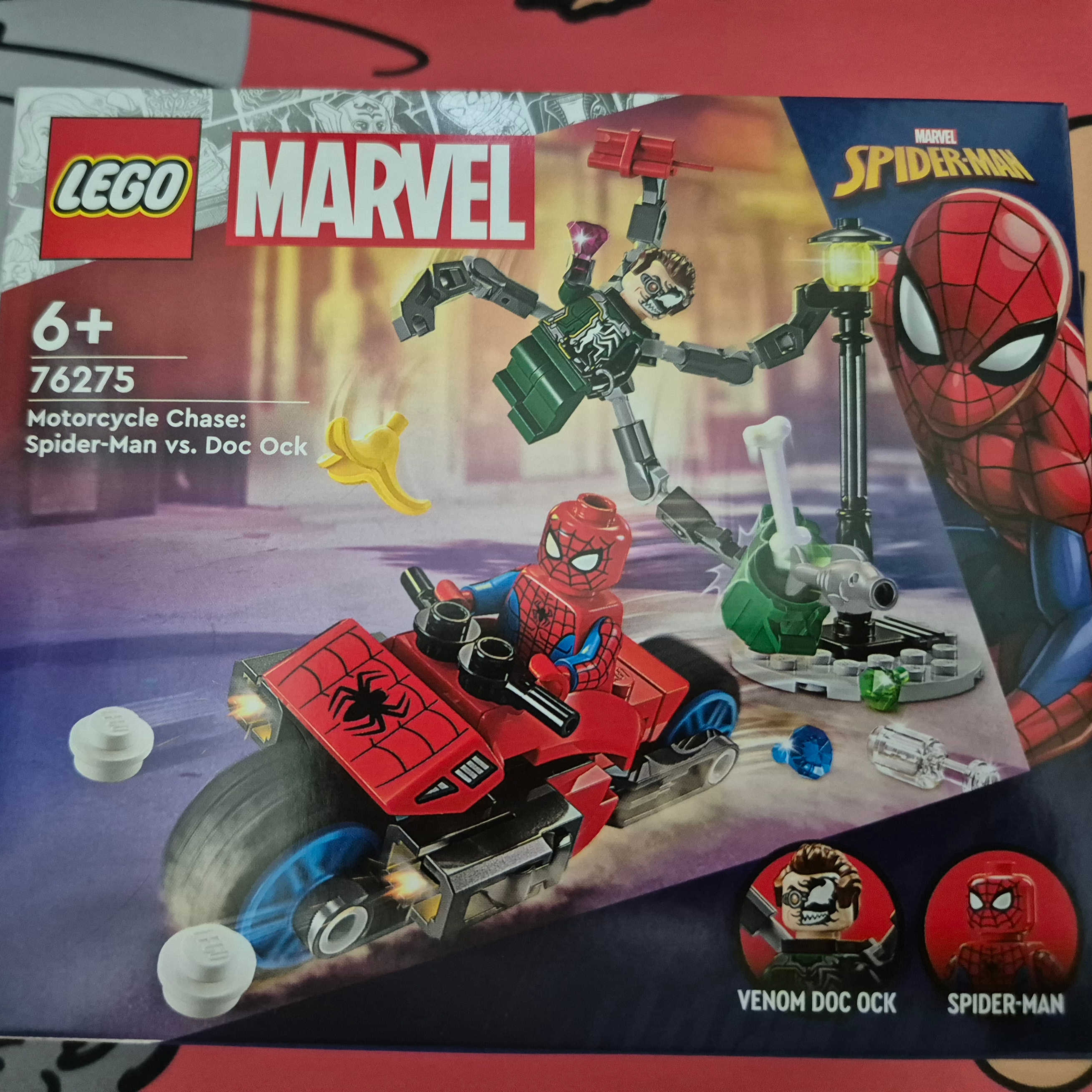 Lego Marvel Motorcycle Chase: Spider-Man vs. Doc Ock 착용 스타일