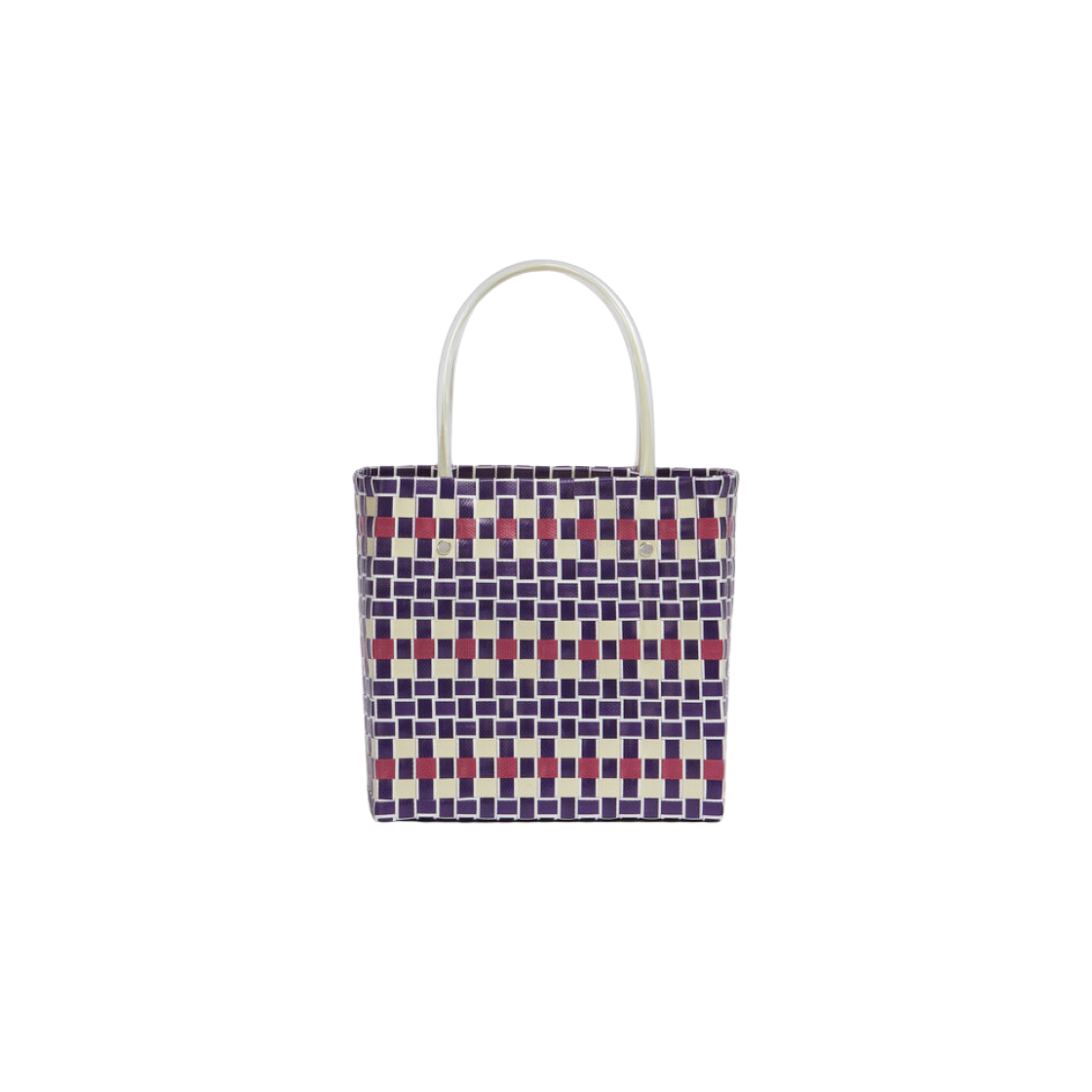 Marni Market Mini Basket Bag Purple 상세 이미지 2