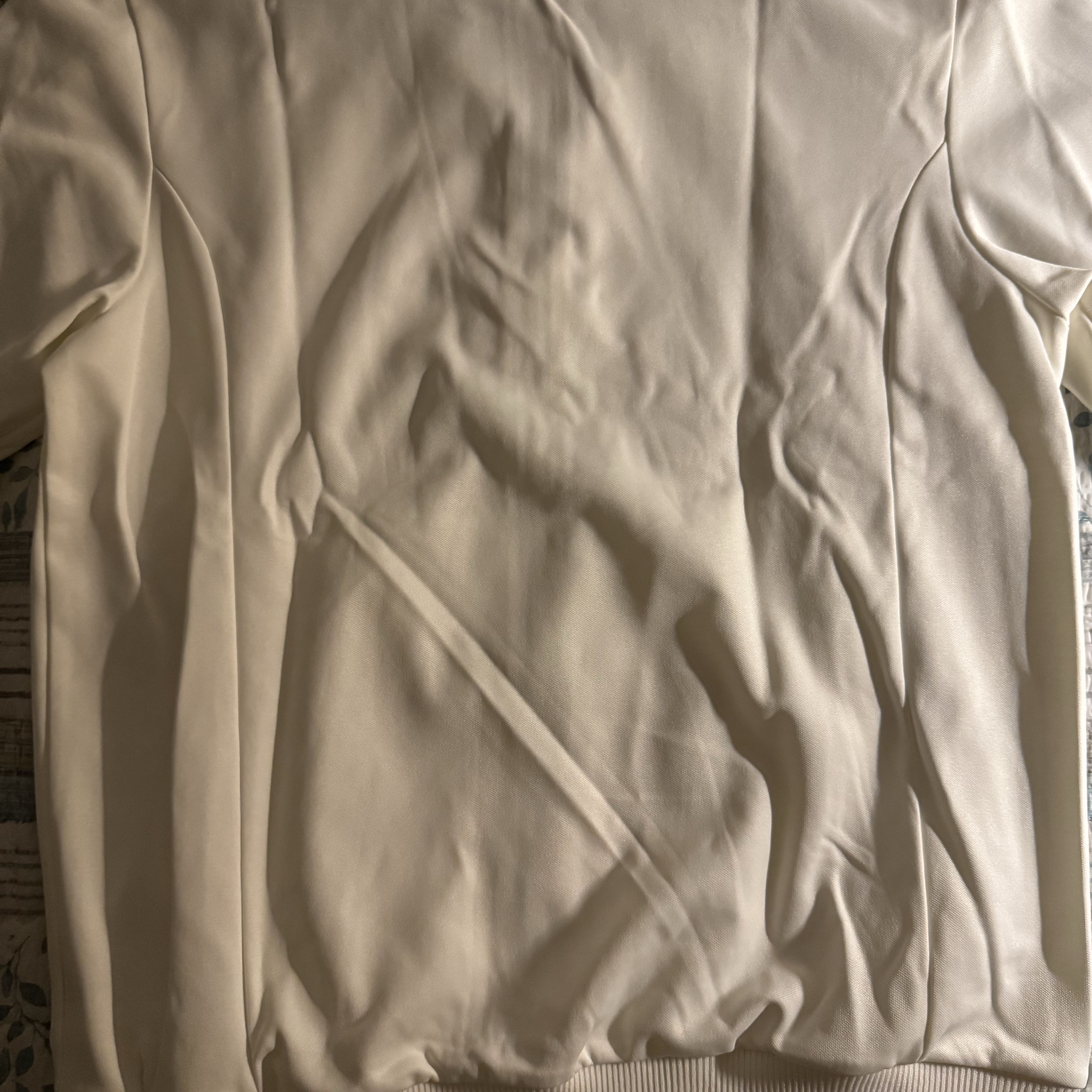 Adidas German Beckenbauer Track Top Off White - KR Sizing 착용 스타일 - 2