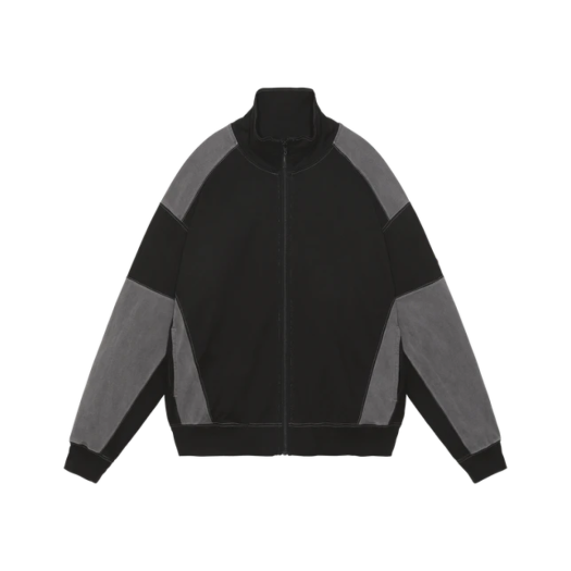 Cav Empt Overdye Paneled Light Zip Black - 24FW