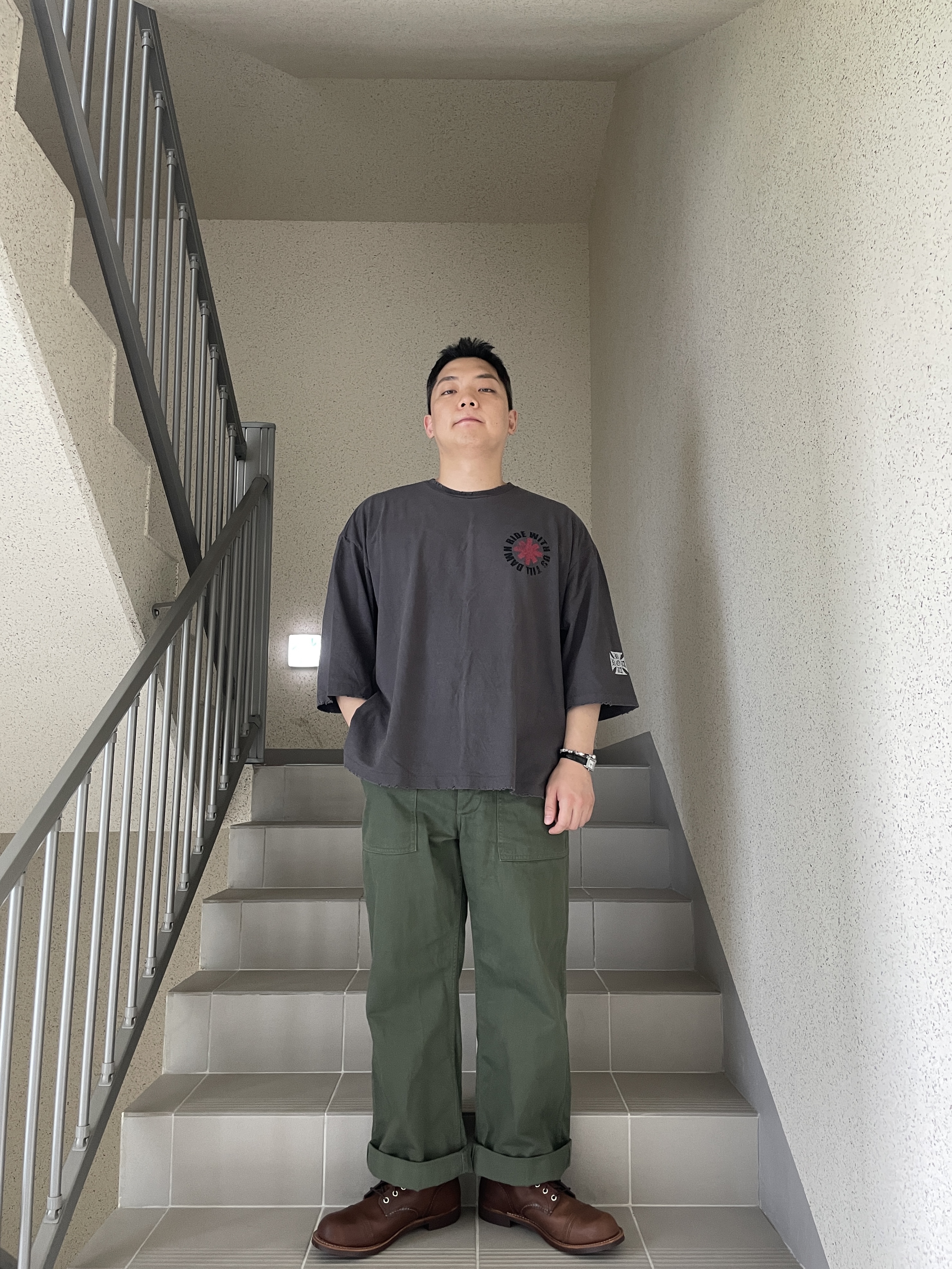 Red Wing Iron Ranger 8111 Amber Harness - D 착용 스타일 - 3