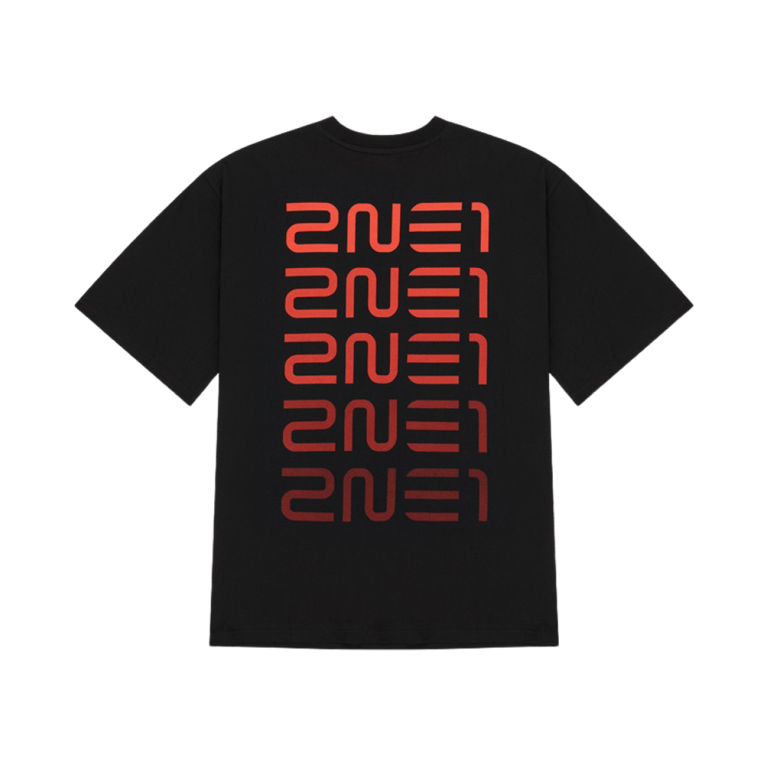 2NE1 Logo T-Shirt Black 상세 이미지 2