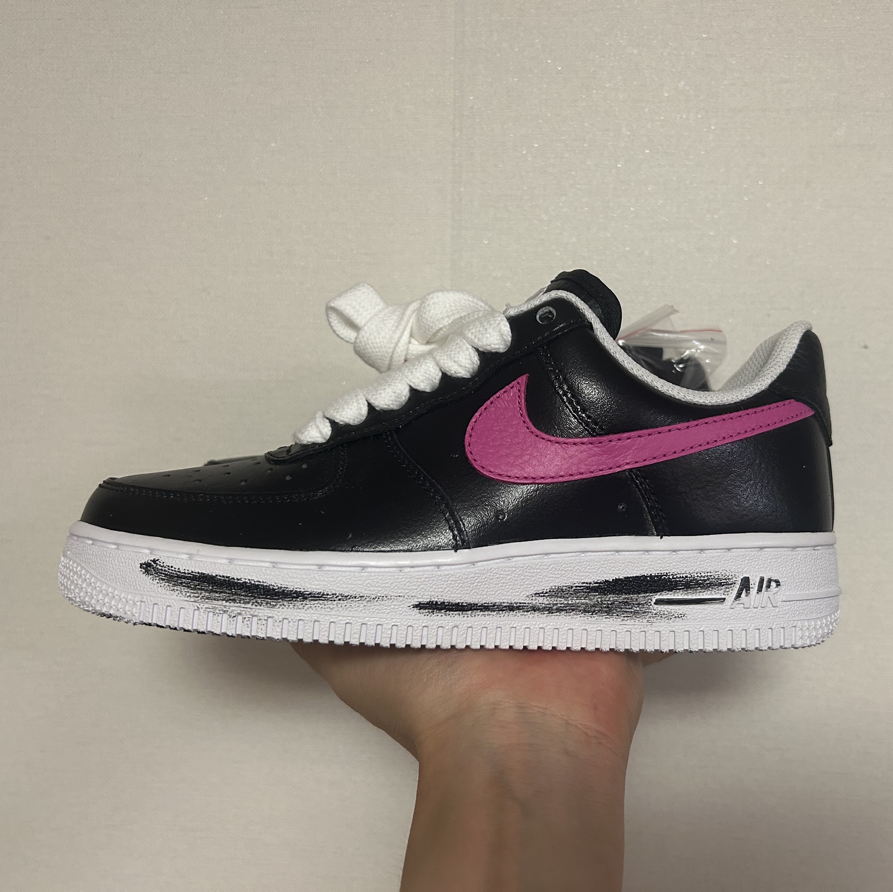 Nike x Peaceminusone Air Force 1 Low Para-Noise 3.0 Black and Multicolor 착용 스타일 - 1