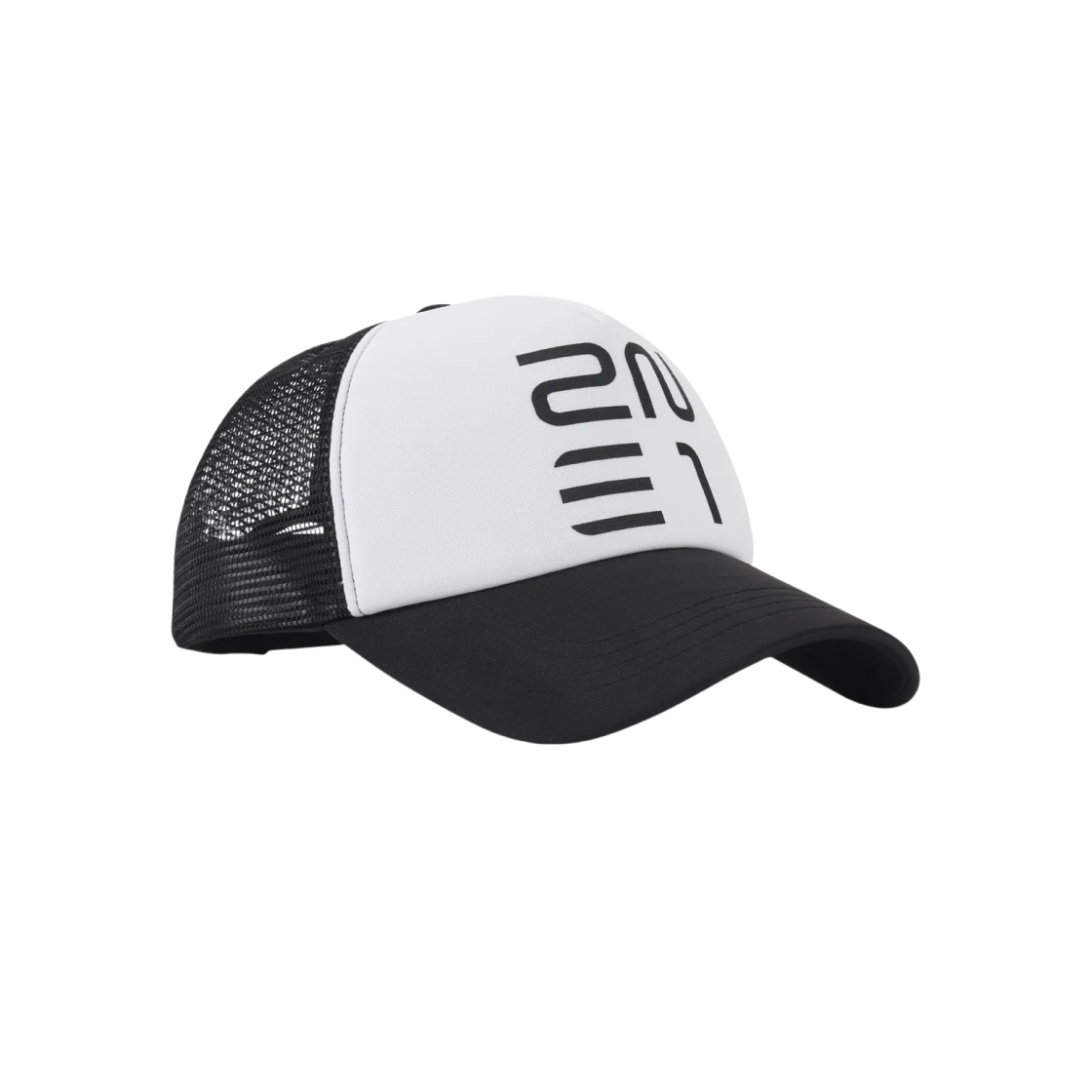 2NE1 Mesh Cap White Black 상세 이미지 2