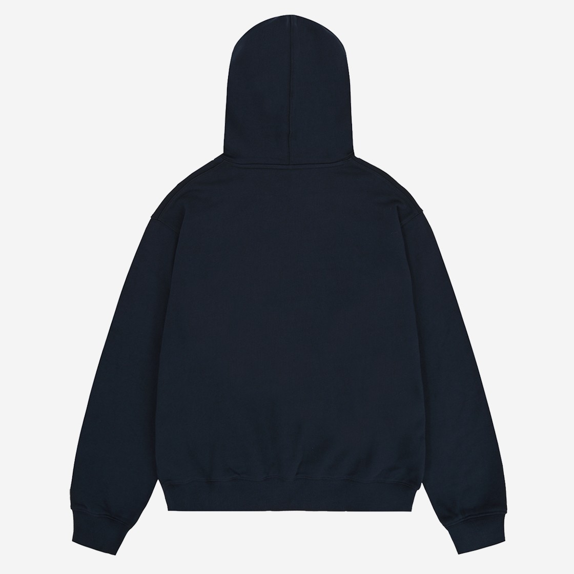 OY Cracked Logo Hoodie Navy 상세 이미지 2