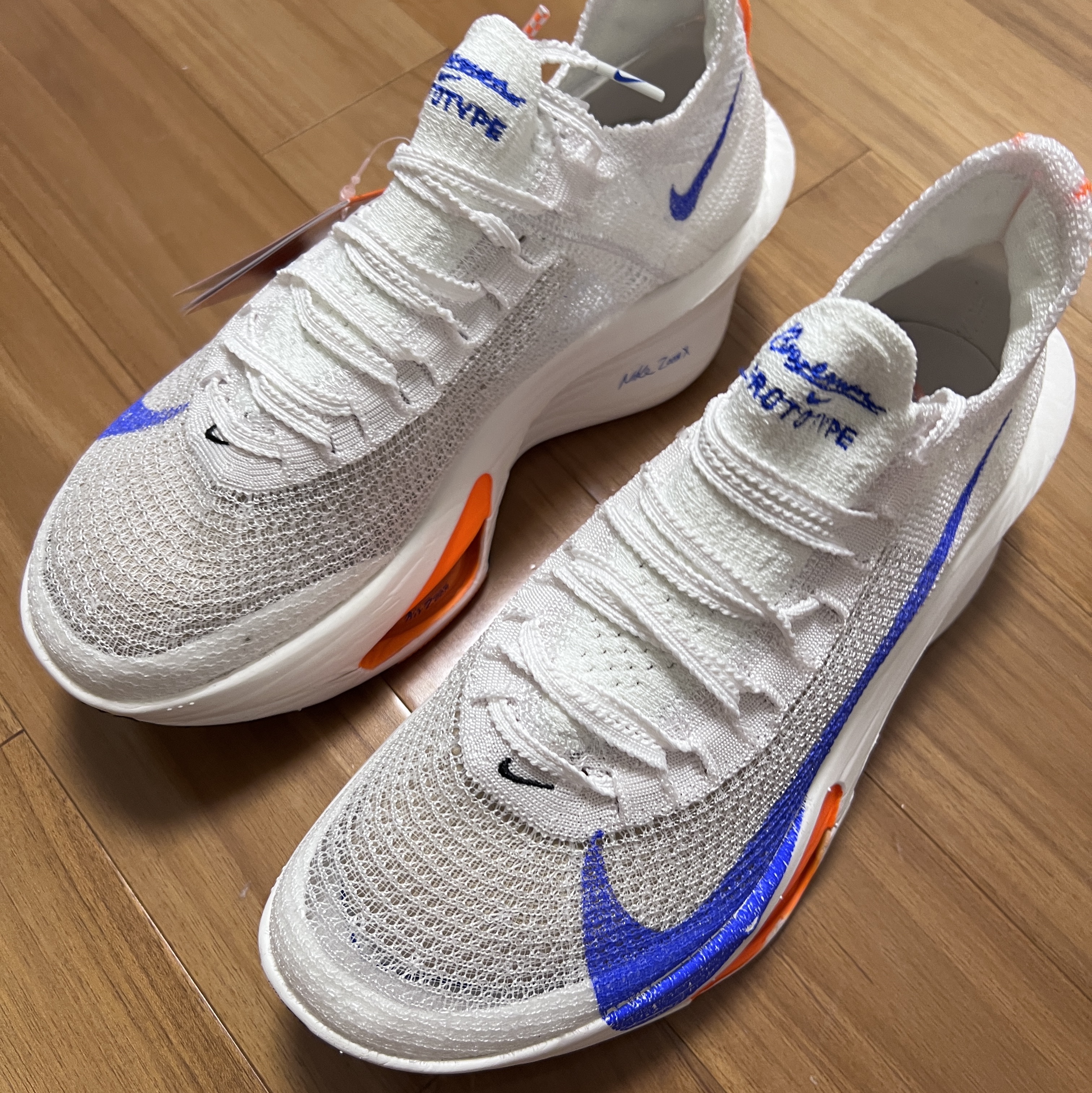 Nike Air Zoom Alphafly Next% 3 Blueprint 착용 스타일