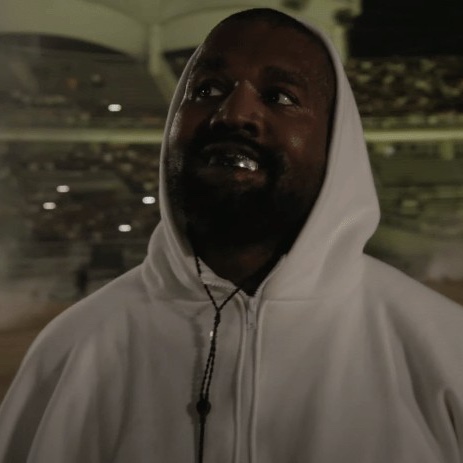 Yeezy Gap Engineered By Balenciaga Dove Hoodie Black 착용 스타일 - 2