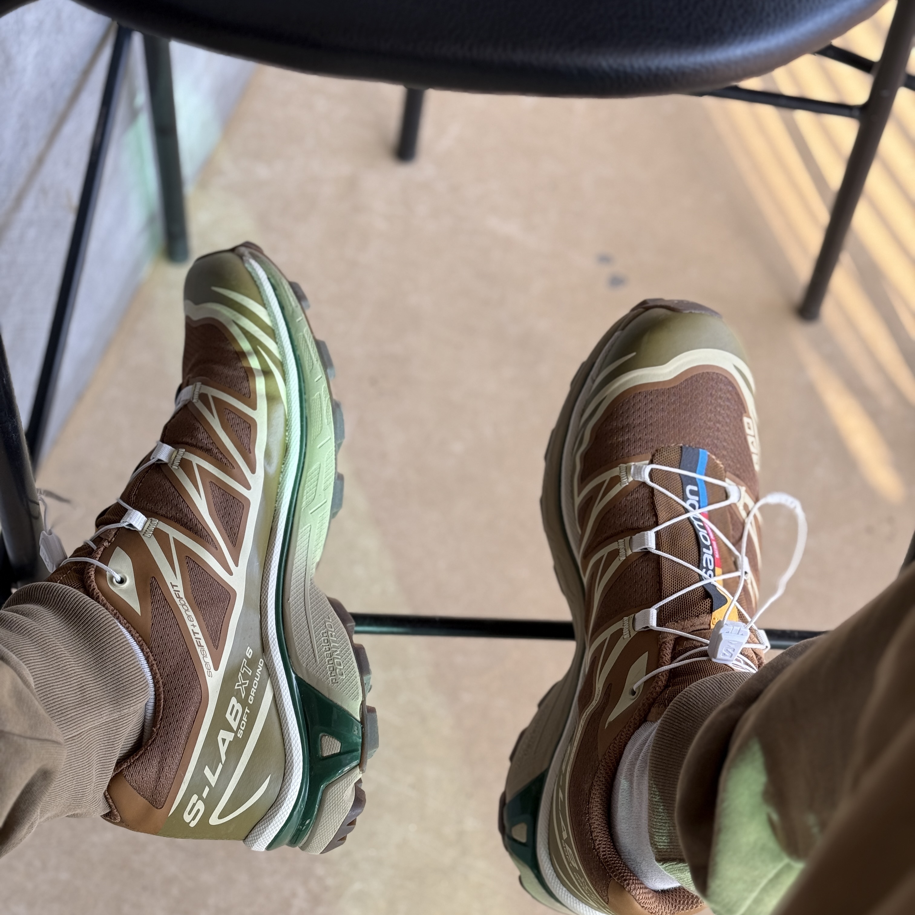 Salomon XT-6 Rubber Lizard 착용 스타일