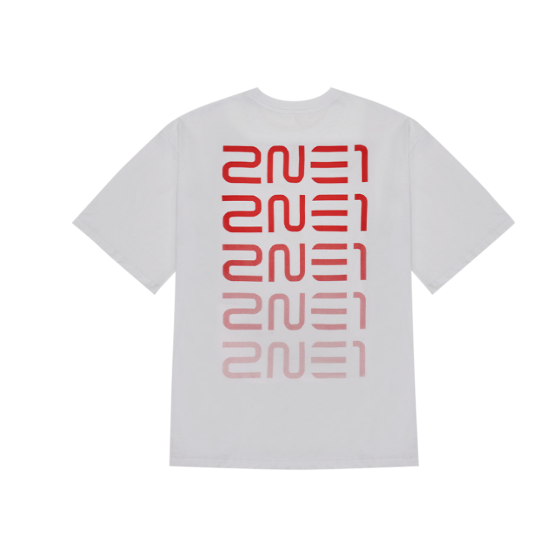 2NE1 Limited Logo T-Shirt White 상세 이미지 2