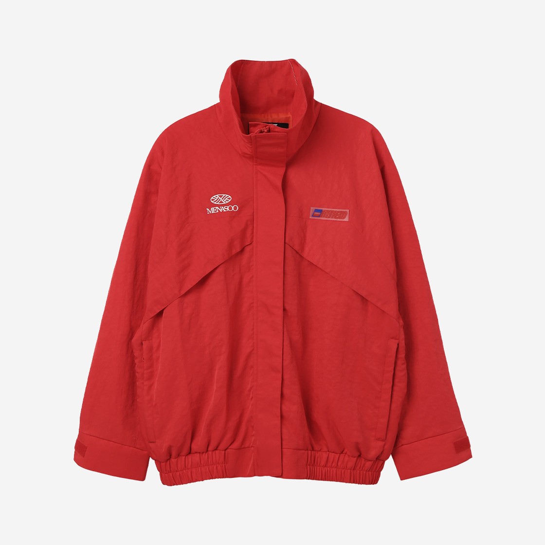 Menasoo Shinee Windbreaker Red 상세 이미지 1