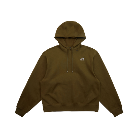 ★ADERERROR★ Dancy logo hoodie Khaki Ader Error Dancy Logo STYLE | KREAM