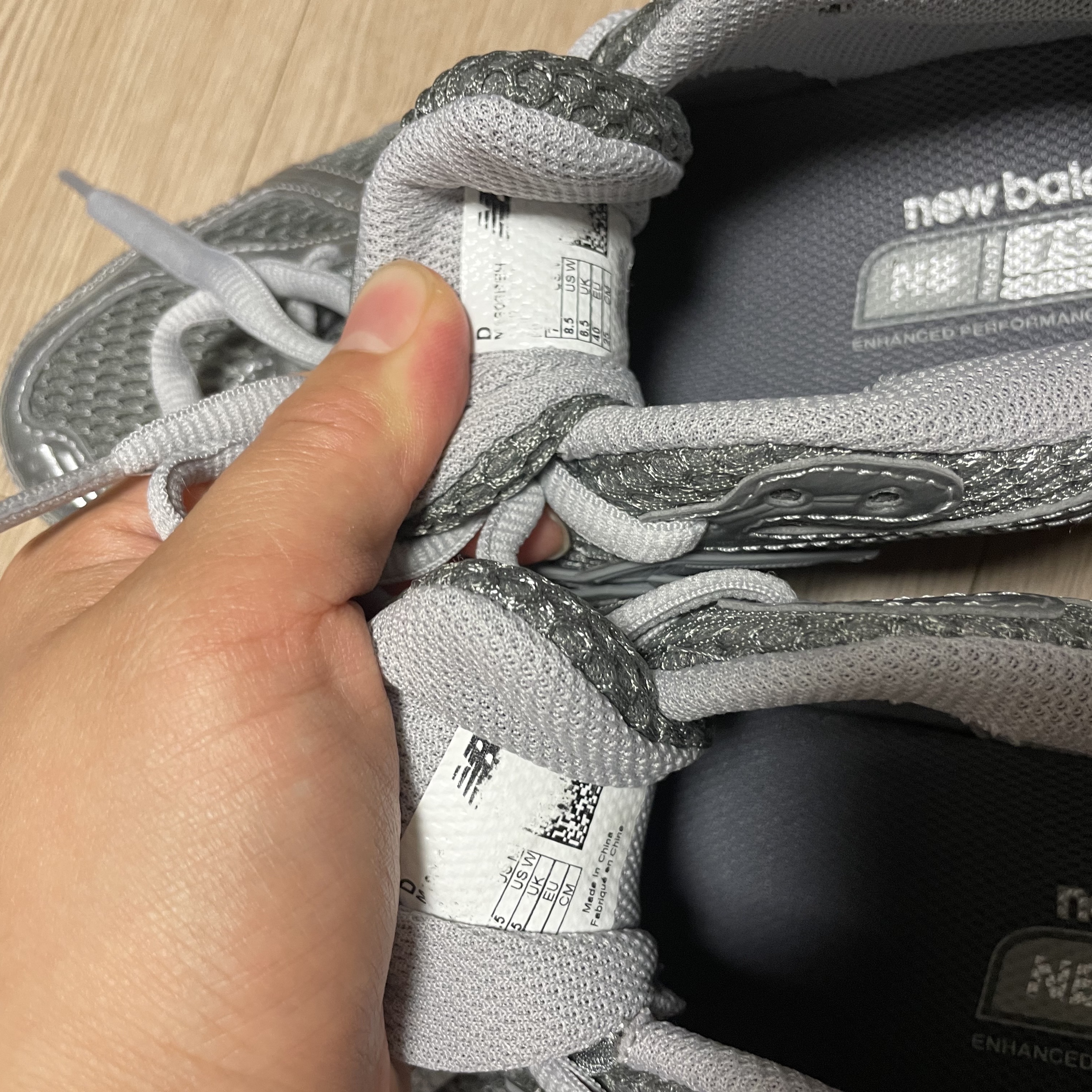 New Balance 1906R Harbor Grey Silver Metalic 착용 스타일 - 3
