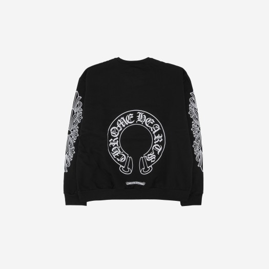 Chrome Hearts Horseshoe Logo Sweatshirt Black