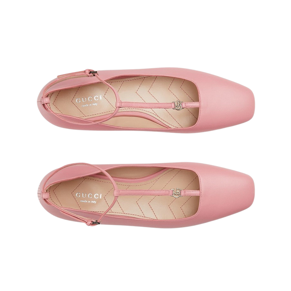 (W) Gucci Double G Flat Pink 상세 이미지 2