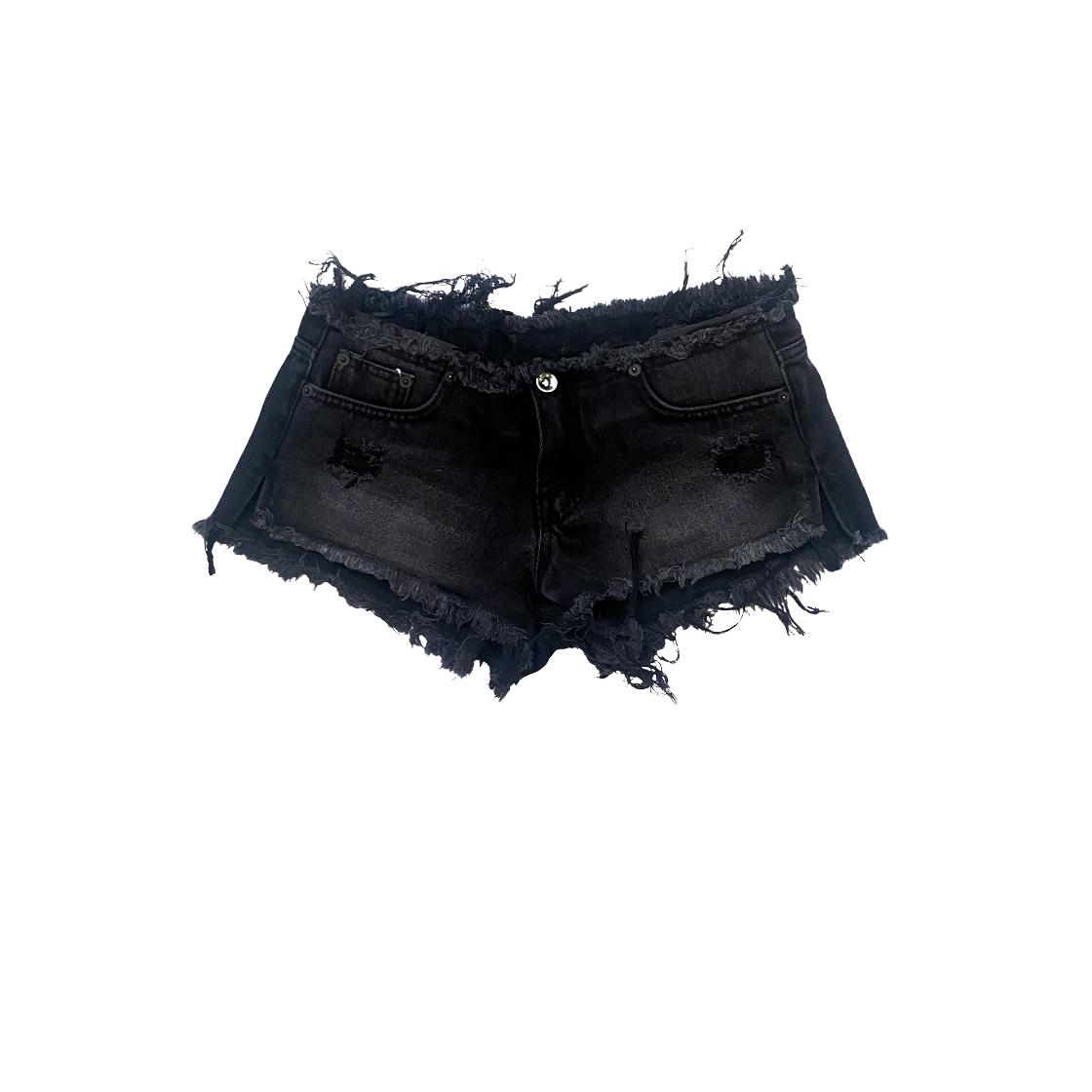 lalameemee Micro Denim Shorts 상세 이미지 1