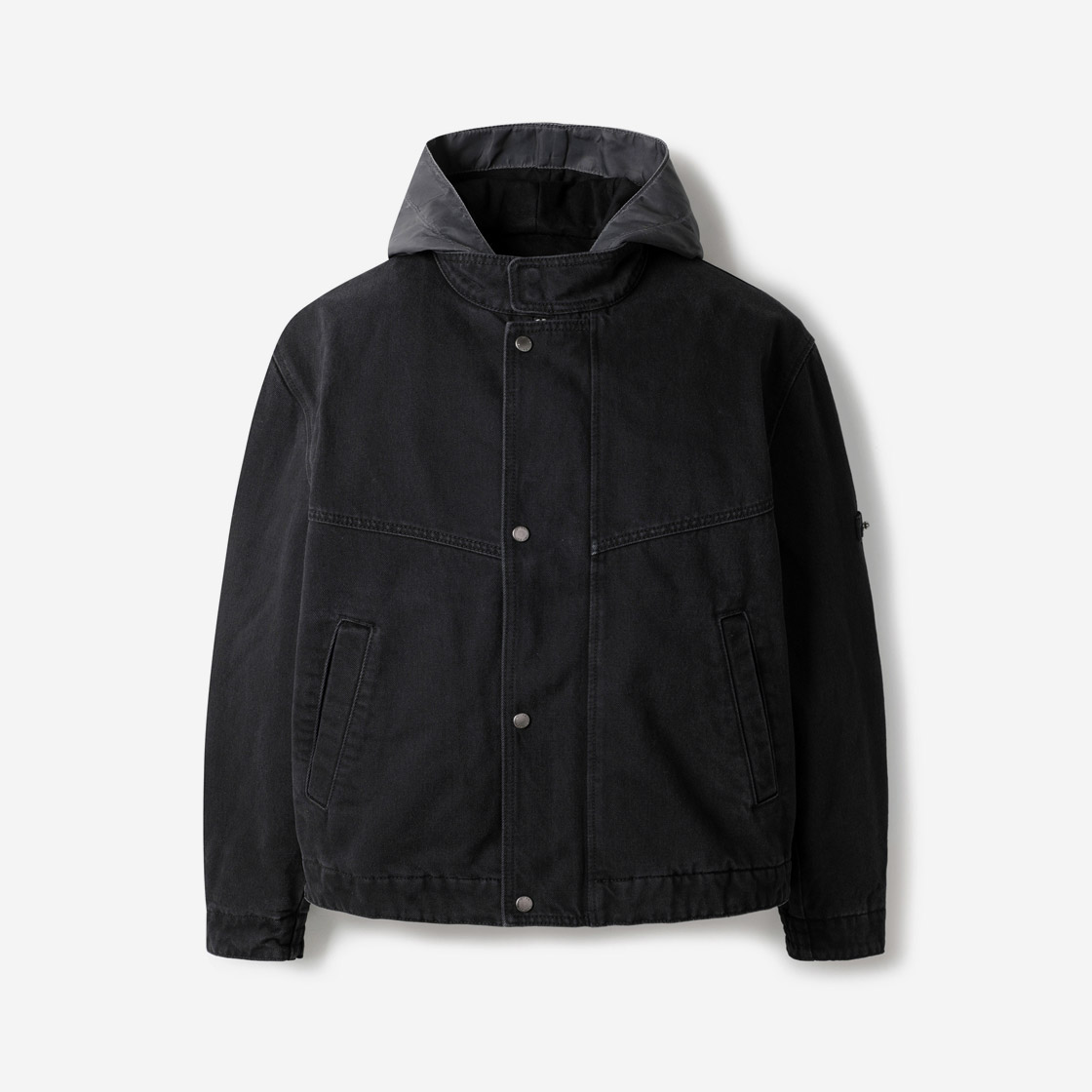 시리즈 데님 점퍼 블랙(Series Denim Jumper Black)