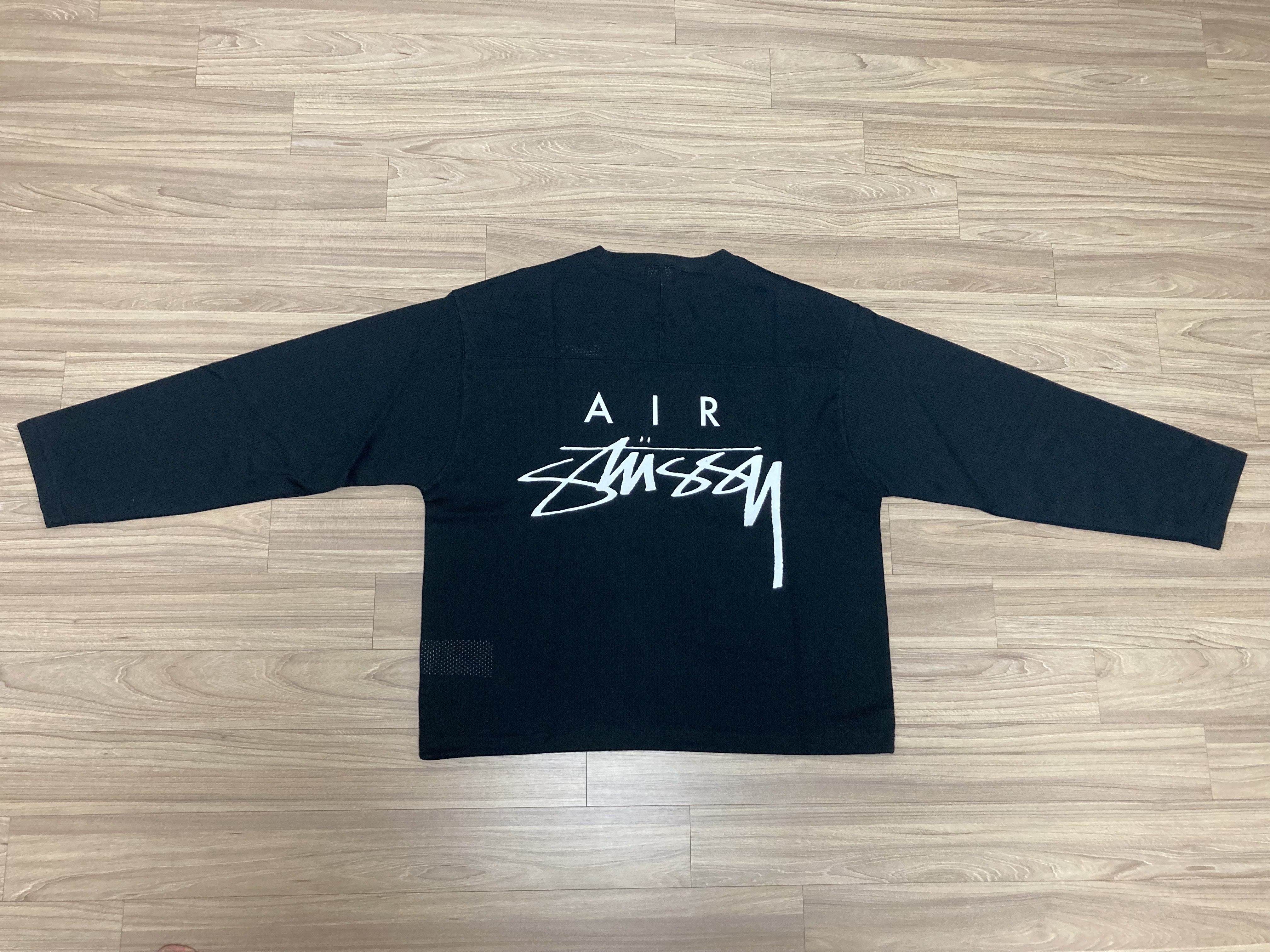 Nike x Stussy Long Sleeve Top Black (FJ9164-010) 착용 스타일 - 2