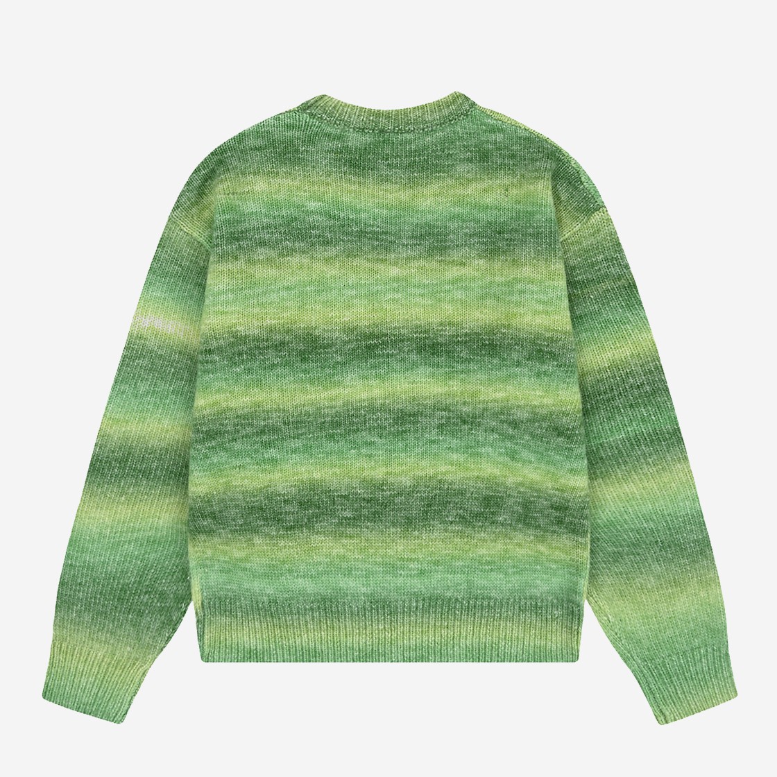 OY Hairy Gradient Stripe Knit Green 상세 이미지 2