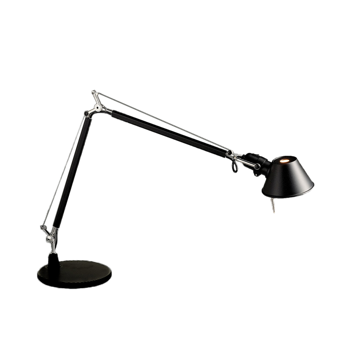 [10% 쿠폰] 아르떼미데 톨로메오 테이블 블랙([10% 쿠폰] Artemide Tolomeo Table Black)