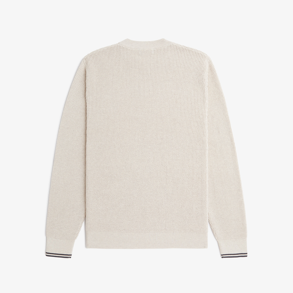 프레드페리 와플 스티치 니트 포리지(Fred Perry Waffle Stitch Knit Porridge Marl) - 6