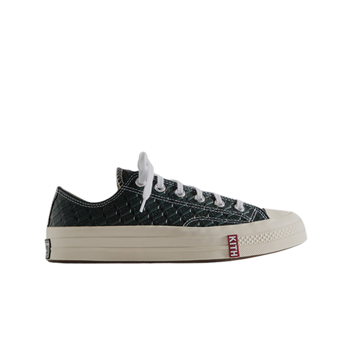 A11439C Converse x Kith Chuck Taylor All Star 1970 Ox Black Scarab Egret Deco