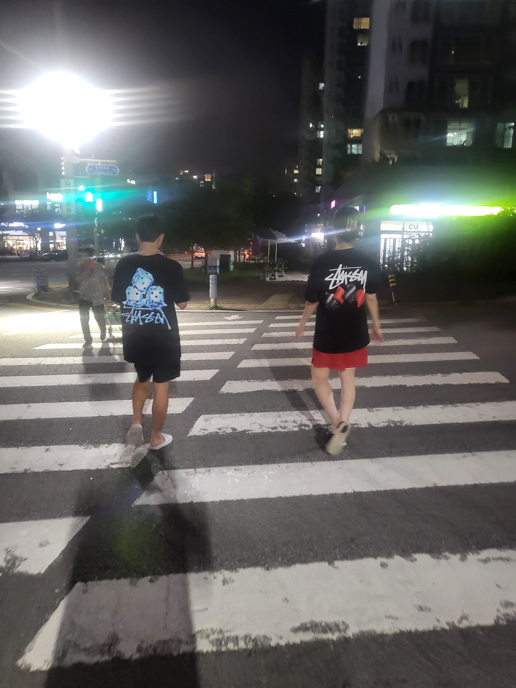 Stussy Suits T-Shirt Black, Stussy Melted T-Shirt Black 착용 스타일