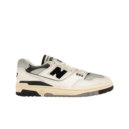 New Balance 550 Sea Salt Black - 2E Wide