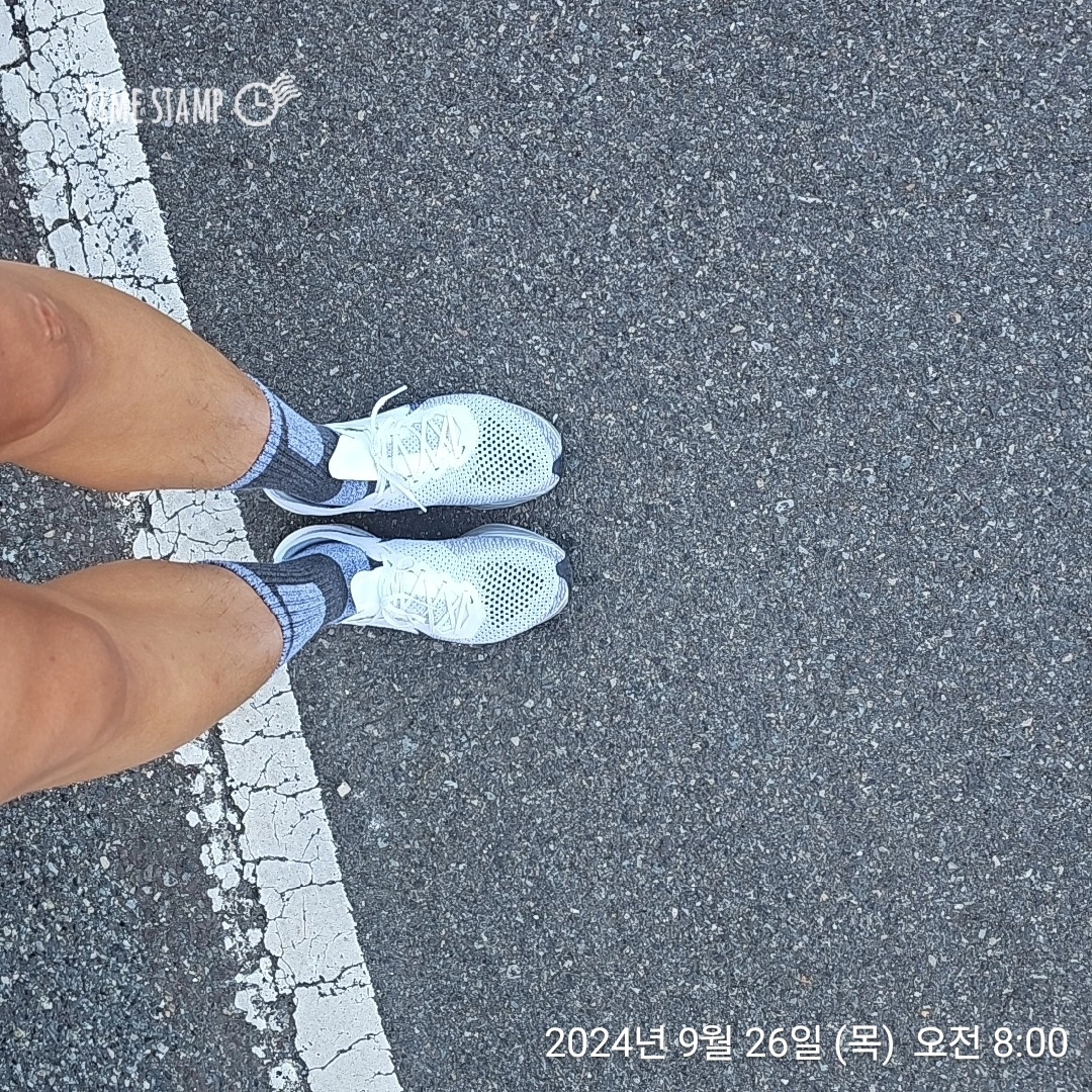 Nike ZoomX Vaporfly Next% 3 White Grey 착용 스타일