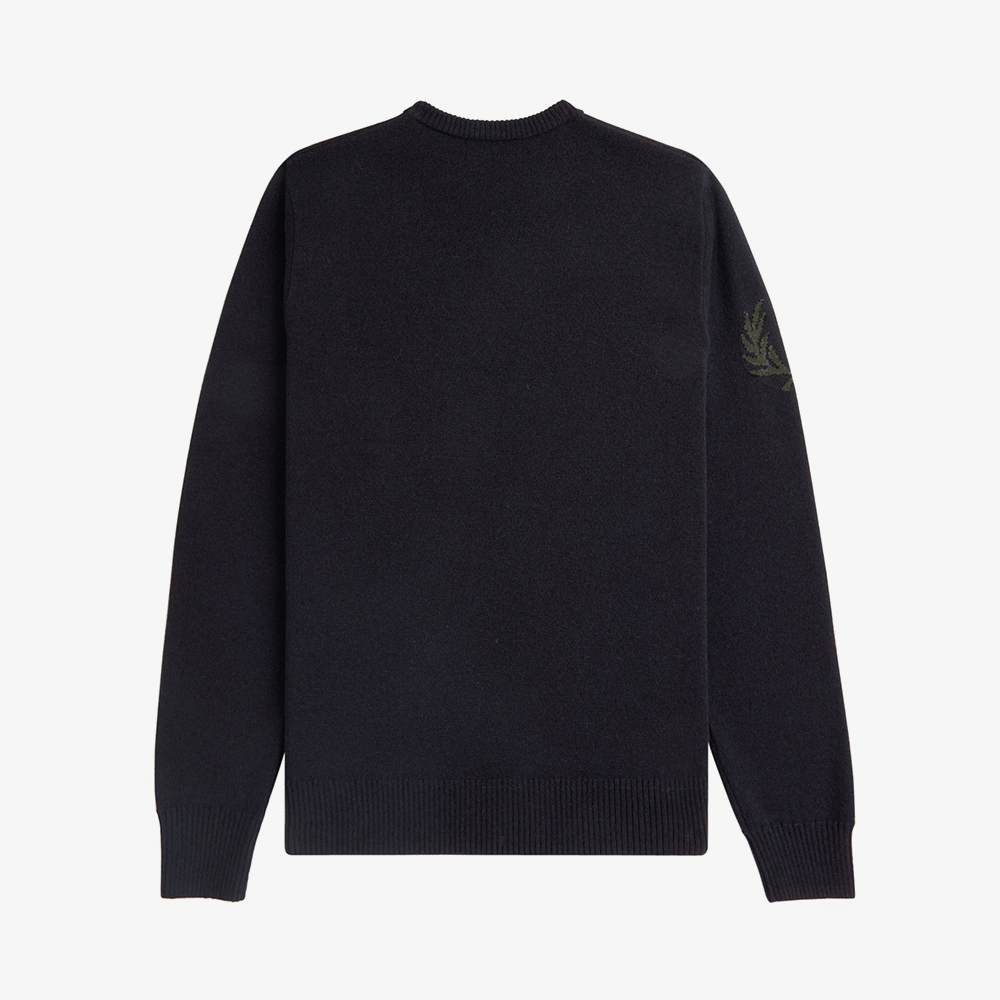 프레드페리 로렐 리스 니트 블랙(Fred Perry Laurel Wreath Knit Black) - 6