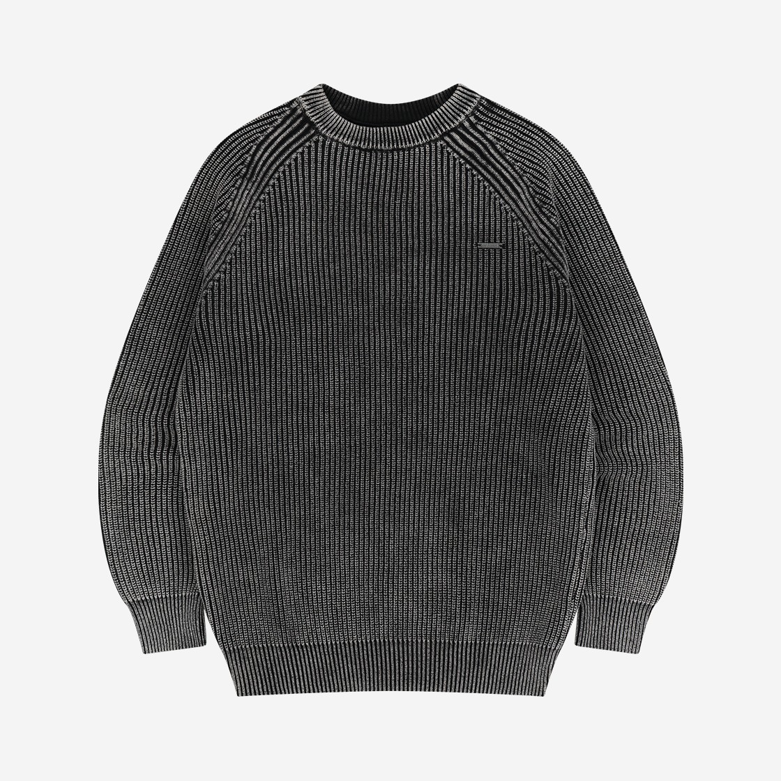 HDEX Classic Muscle Fit Knit Pigment Charcoal 상세 이미지 1