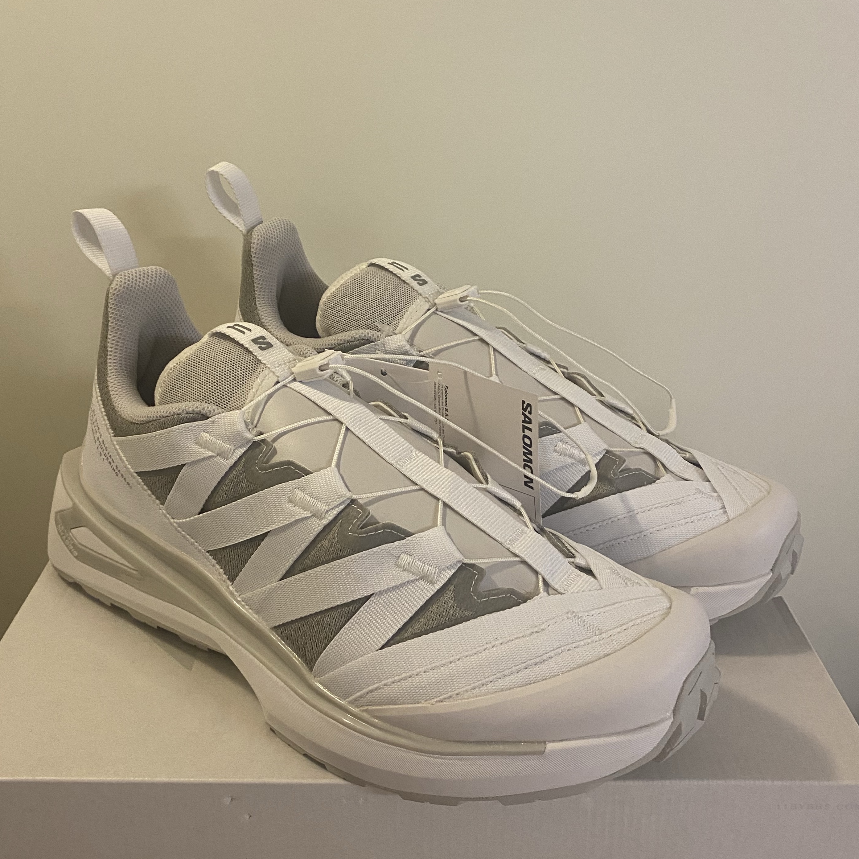Salomon x Boris Bidjan Saberi 11S A.B.1 White 착용 스타일 - 1