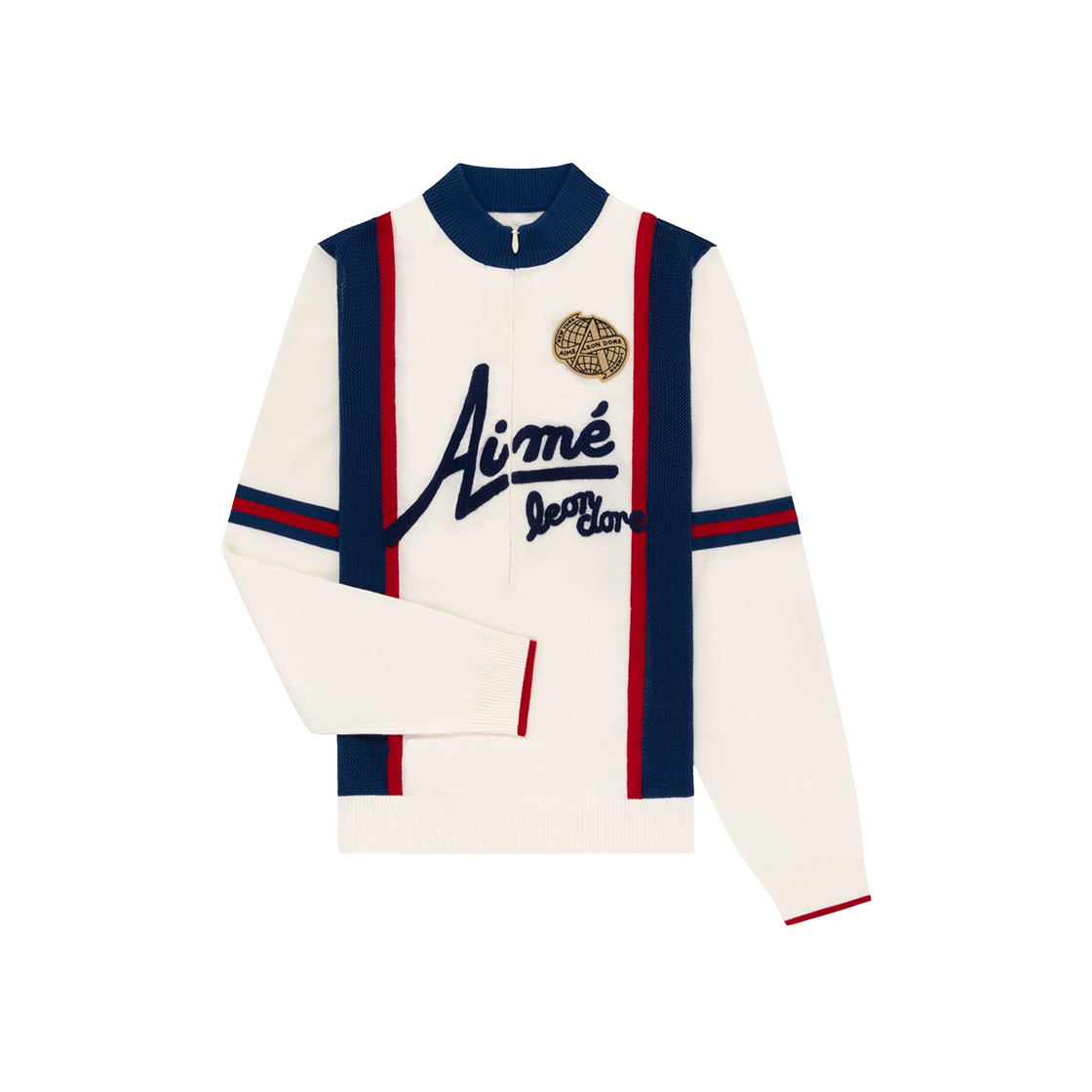 AIME LEON DORE サイクリングニットジャージ S AIME LEON DORE サイクリングニットジャージ S