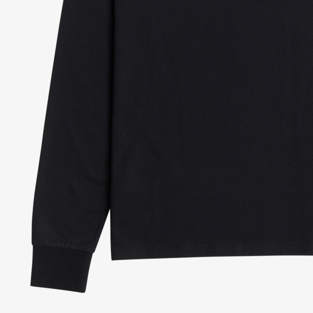 프레드페리 롱 슬리브 트윈 팁 티셔츠 블랙(Fred Perry Long Sleeve Twin Tipped T-Shirt Black) - 5