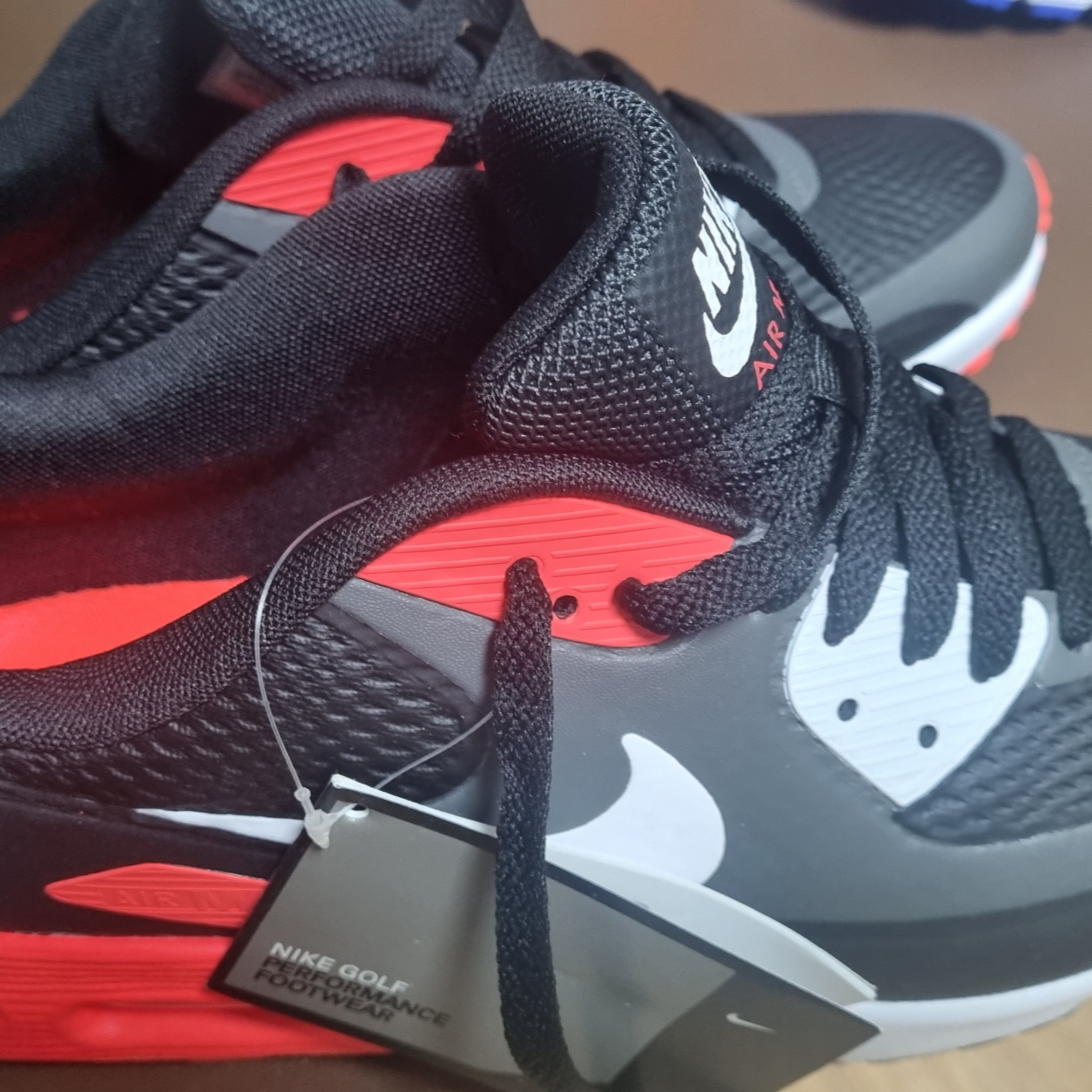 Nike Air Max 90 G Iron Grey Black 착용 스타일