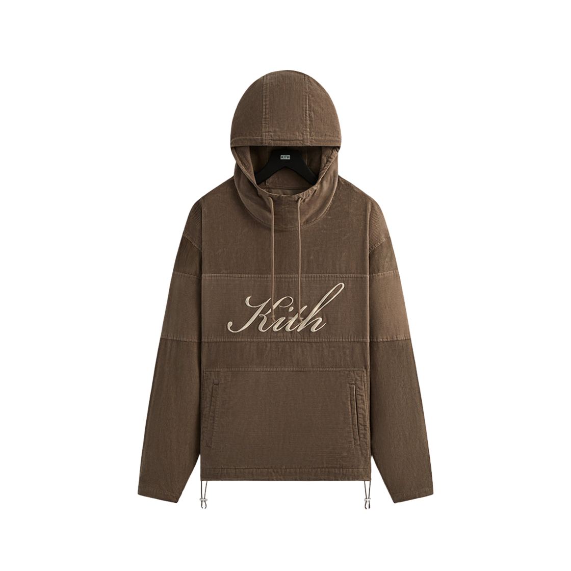 Kith Washed Corduroy Caden Hoodie Factor 상세 이미지 1