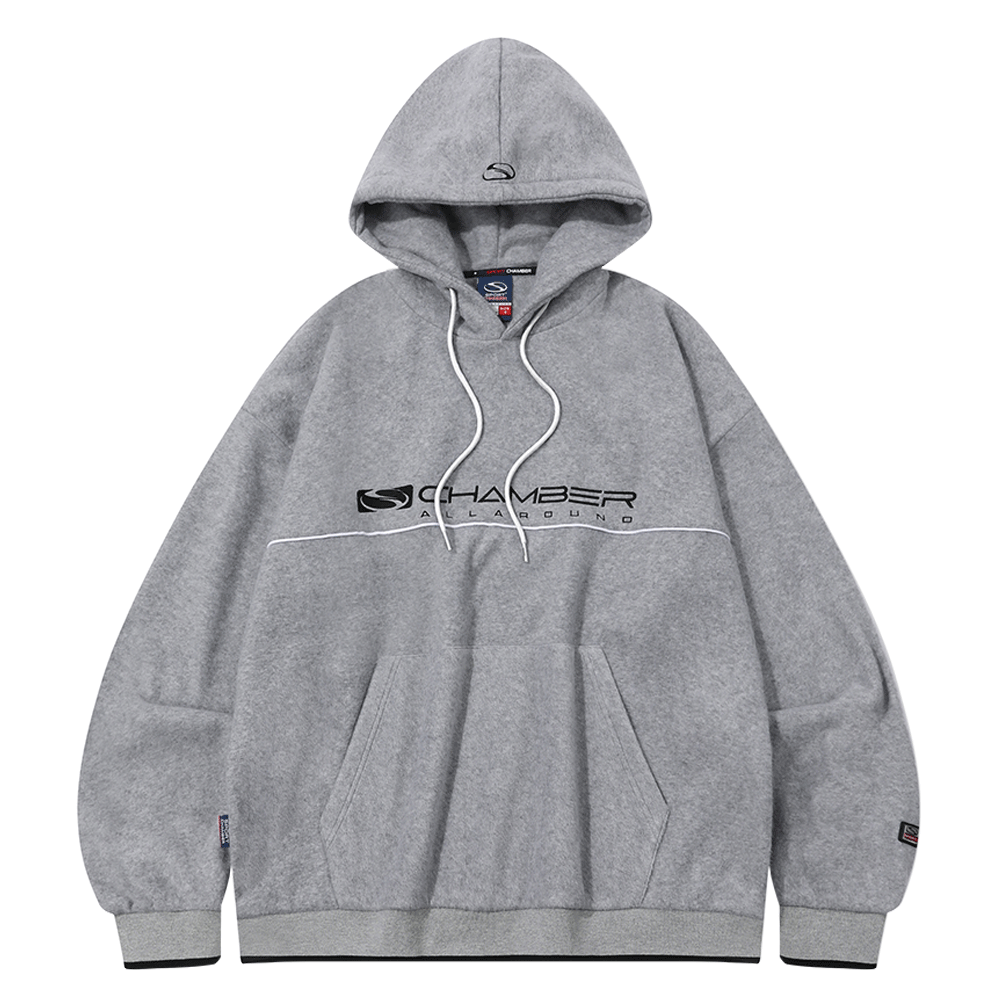 Sport Chamber SC Flash Fleece Hoodie T-Shirt Gray 상세 이미지 1